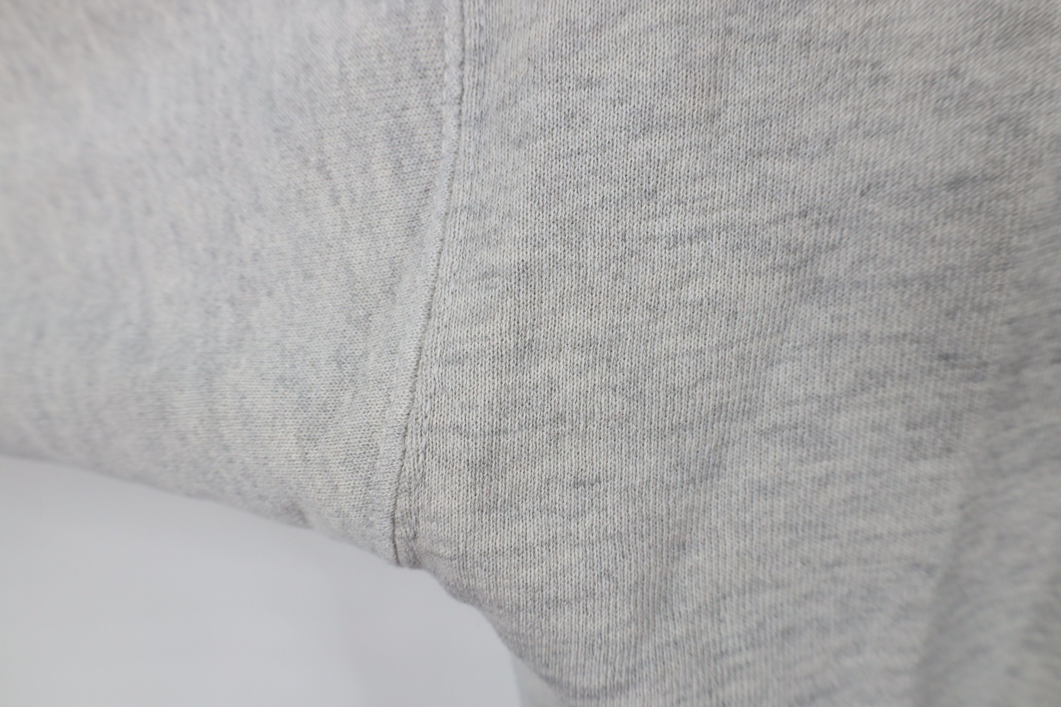 Vintage Vintage 90s Streetwear Blank Crewneck Sweatshirt Gray USA Size US XXL / EU 58 / 5 - 5 Thumbnail