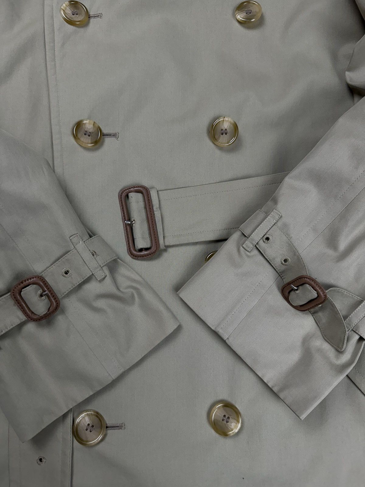 Burberry × Vintage Vintage trench coat Burberry original luxury streetwear item Size M / US 6-8 / IT 42-44 - 3 Thumbnail