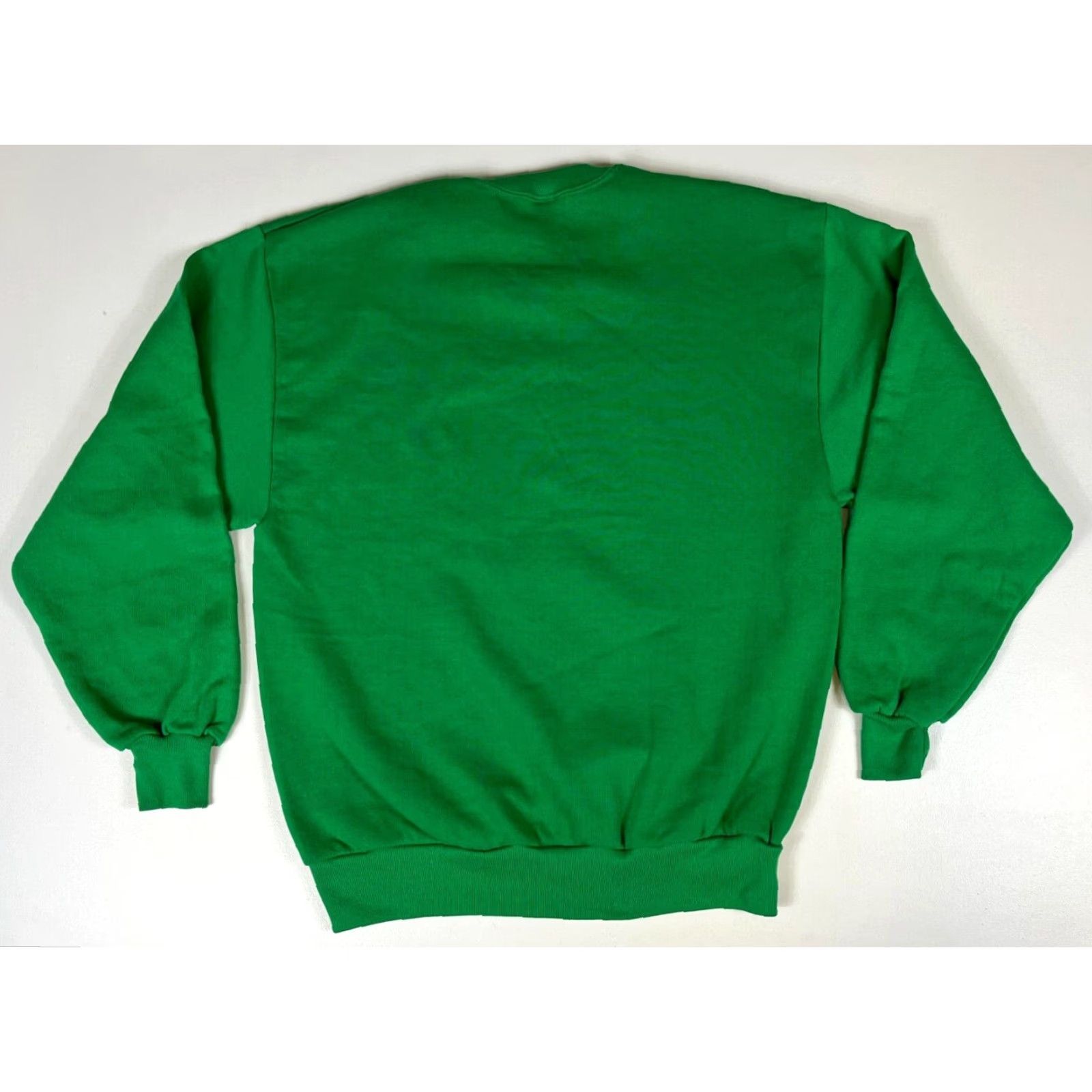 Jerzees NOS Jerzees Unisex Adults Crewneck Sweatshirt L Green 90s Vintage Made in USA Size US L / EU 52-54 / 3 - 2 Thumbnail