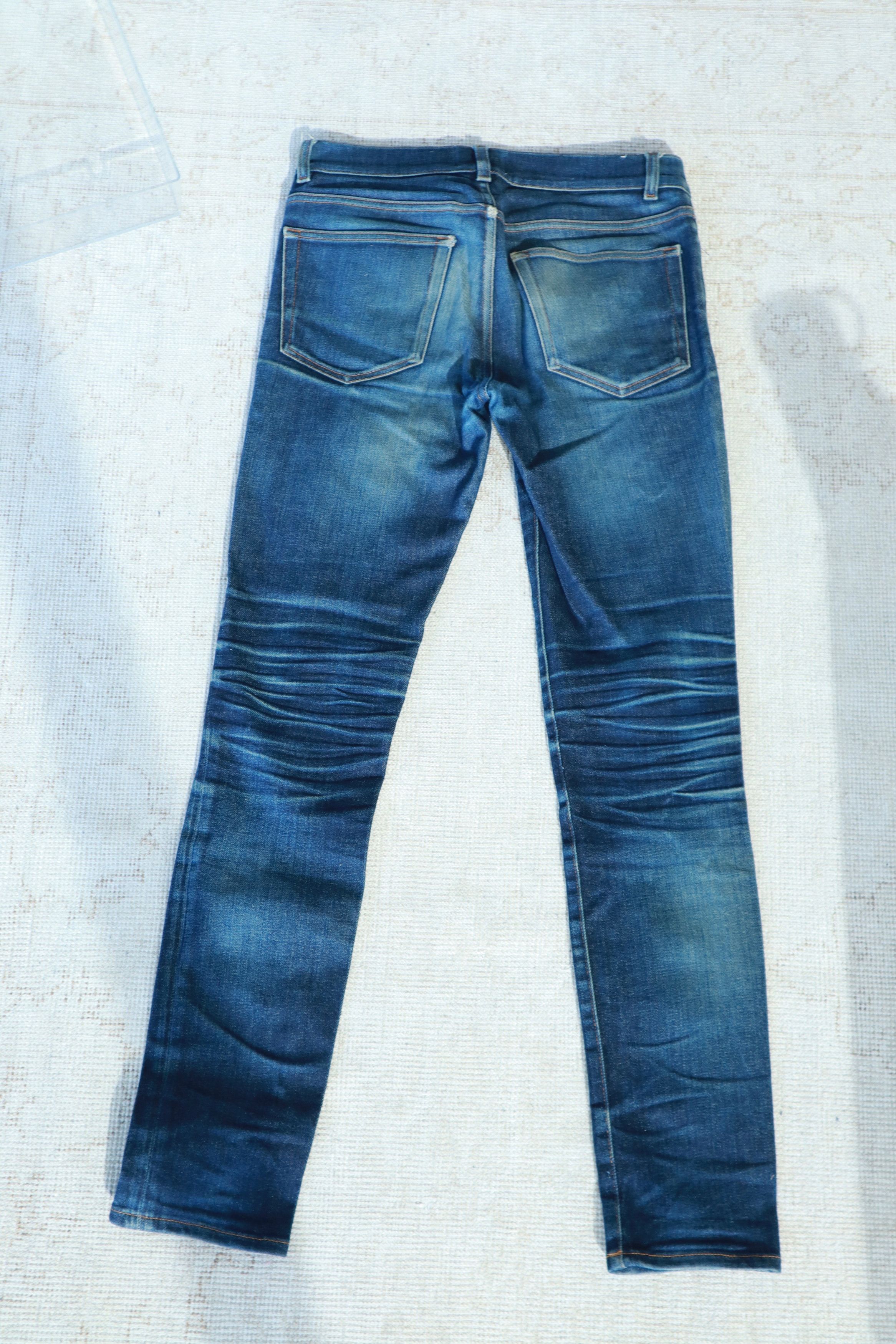 Acne Studios Beautifully Faded Raw Acne Studios Skinny Jeans Size US 28 / EU 44 - 2 Thumbnail