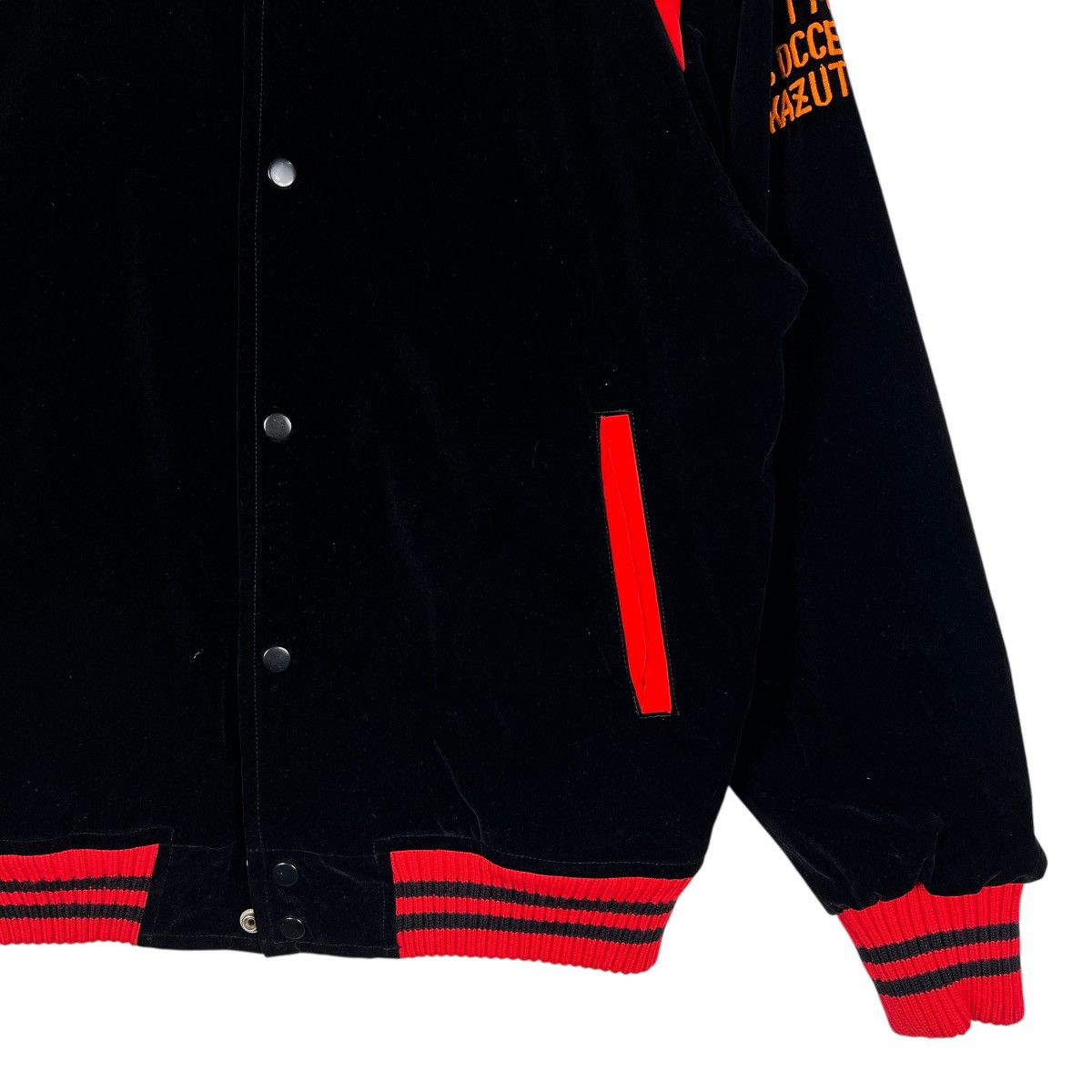 Mizuno 🔥 VINTAGE MIZUNO WORLDWIN VELVET BOMBER STADIUM JACKET Size US L / EU 52-54 / 3 - 5 Thumbnail