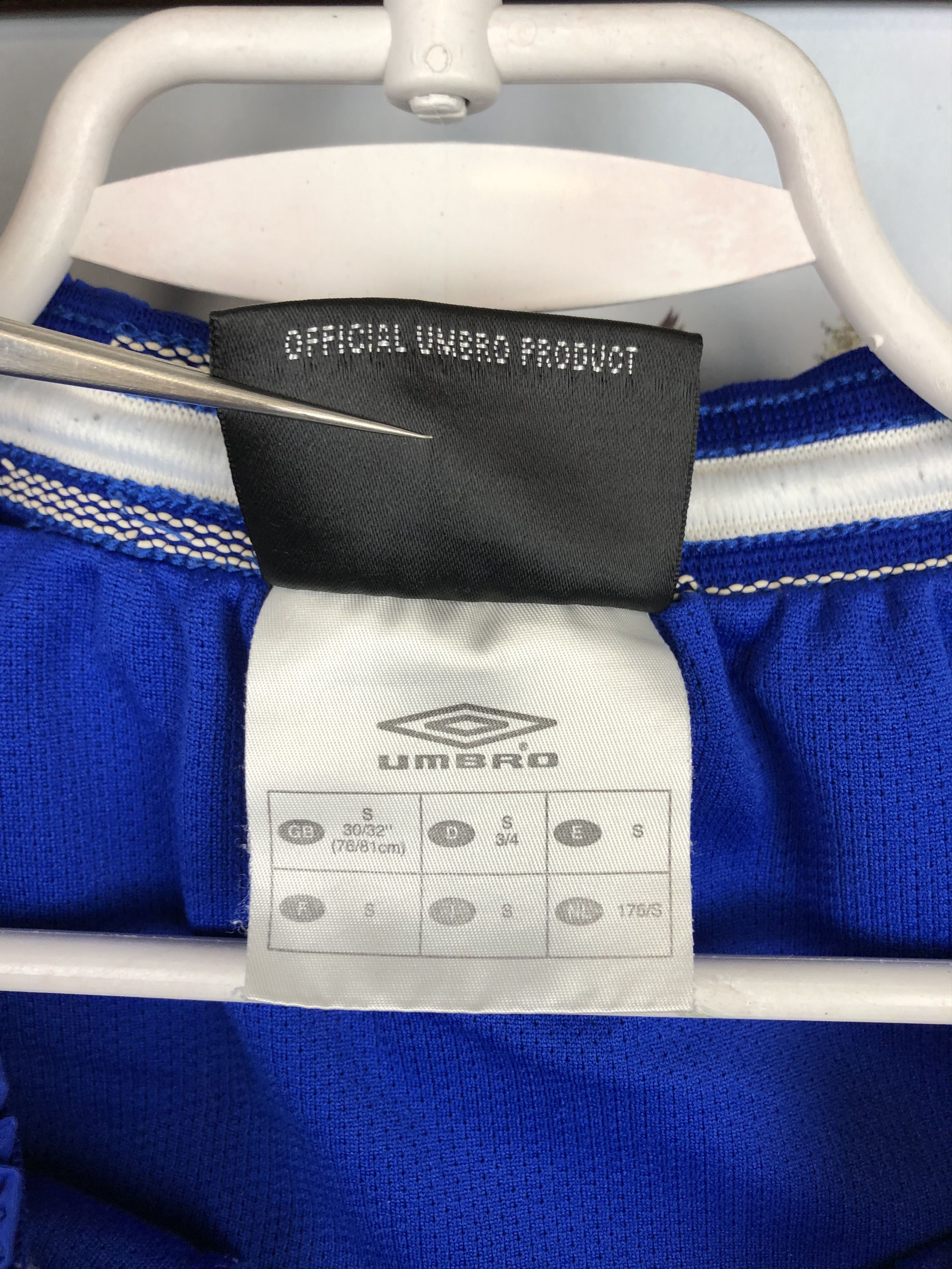 Umbro Vintage Umbro Chelsea Football Shorts Soccer Blue Track S Size US 30 / EU 46 - 9 Thumbnail