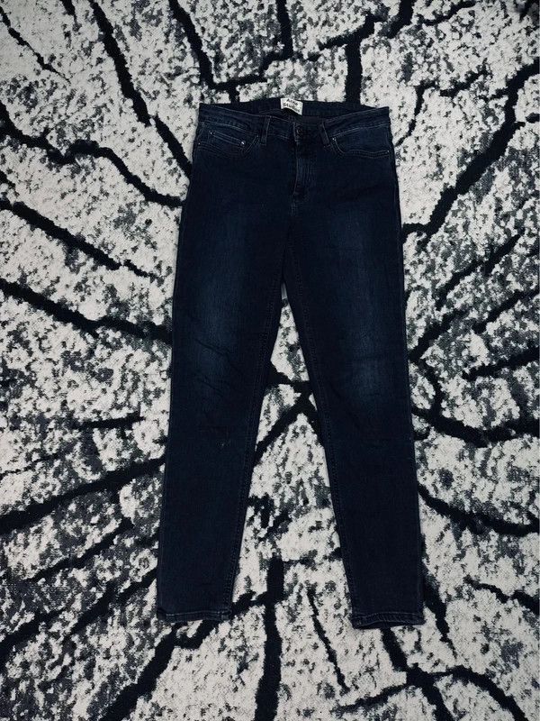Acne Studios Acne Studios skin 5 jeans deep navy blue 28 32 Size 28" / US 6 / IT 42 - 1 Thumbnail