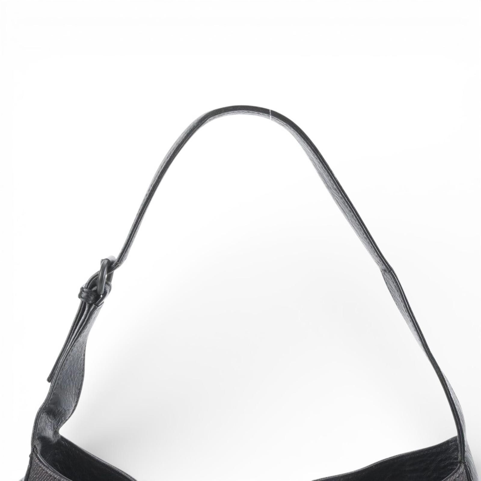 Gucci Gucci - Black Monogram Shoulder Bag Size ONE SIZE - 2 Thumbnail