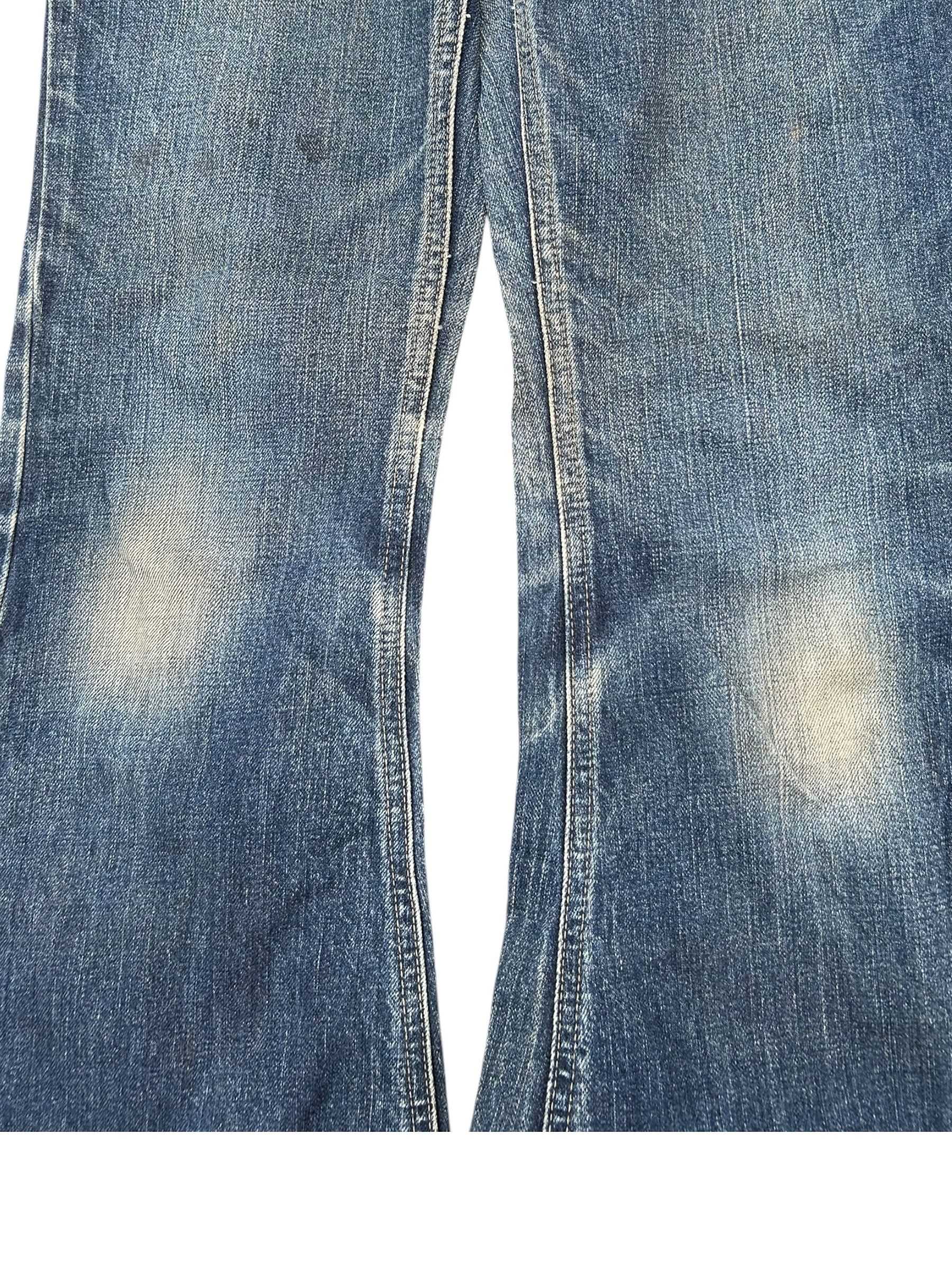 Japanese Brand × Kapital × Vintage Flare Vintage Lee Riders Denim Jeans Size US 30 / EU 46 - 3 Thumbnail