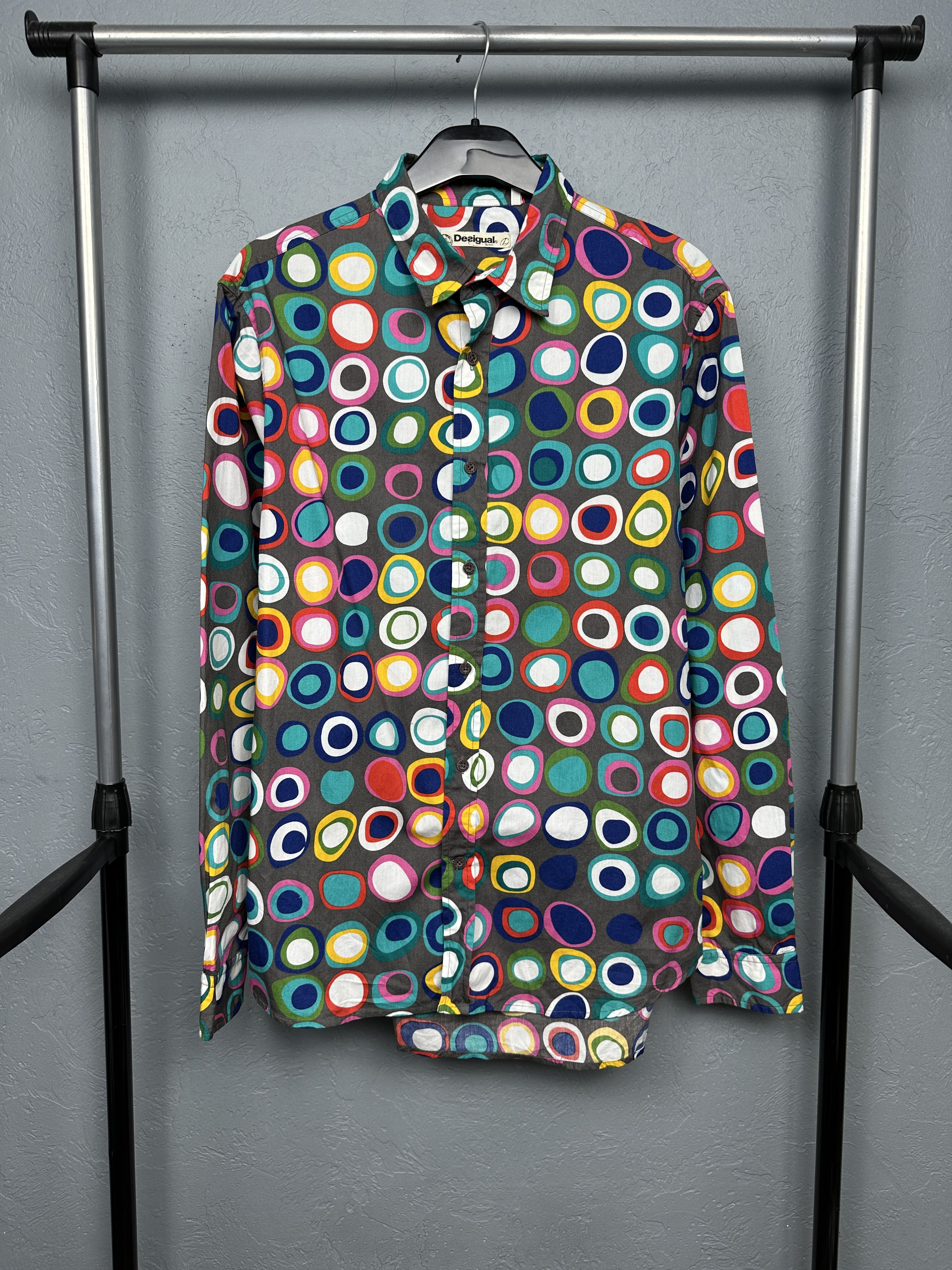 Desigual Desigual Mens Long Sleeve Shirt Size US L / EU 52-54 / 3 - 1 Thumbnail