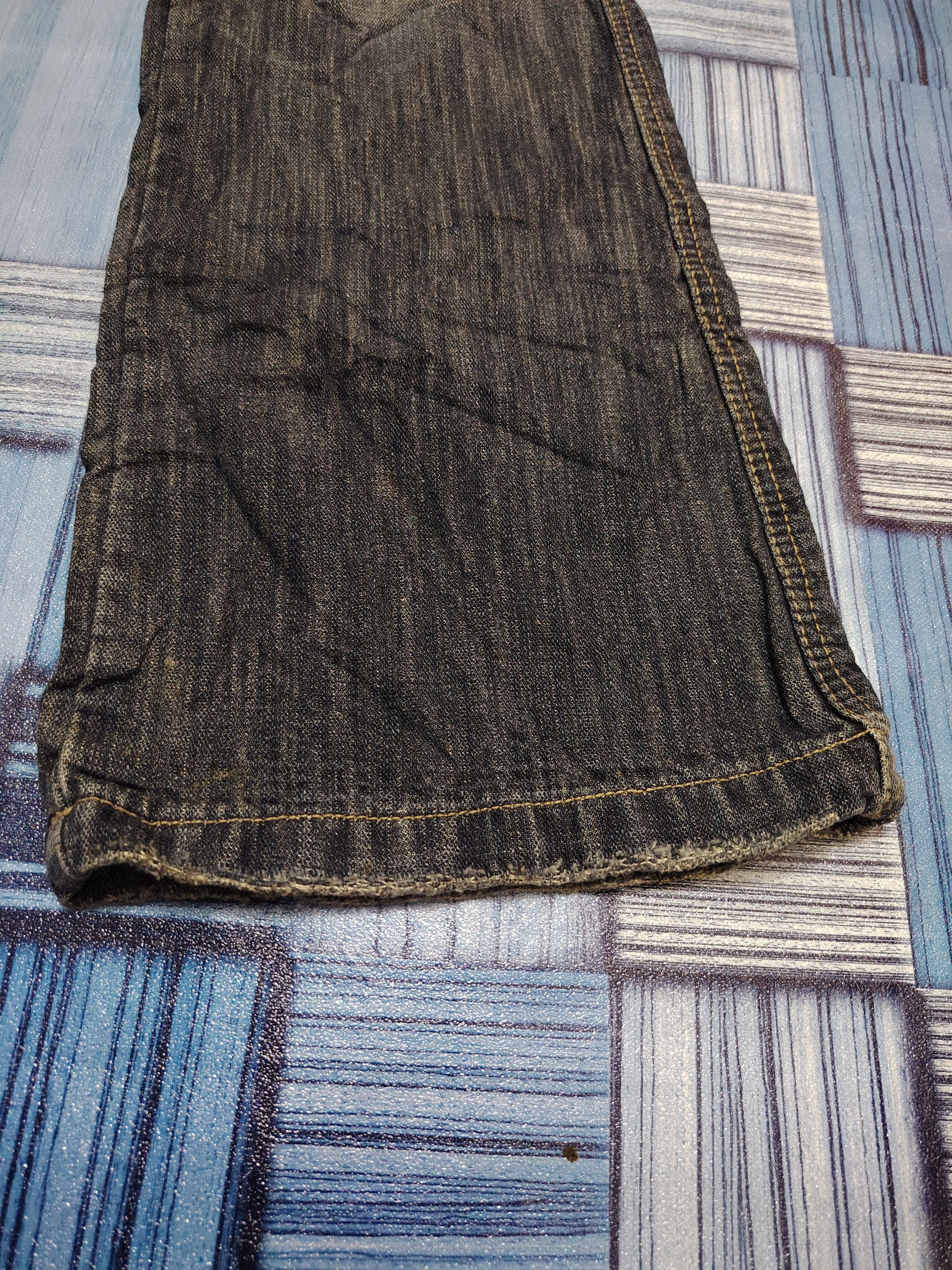 If Six Was Nine Japan I2N Bootcut Jeans Distressed Double Layer Flared Jeans Size US 30 / EU 46 - 11 Thumbnail