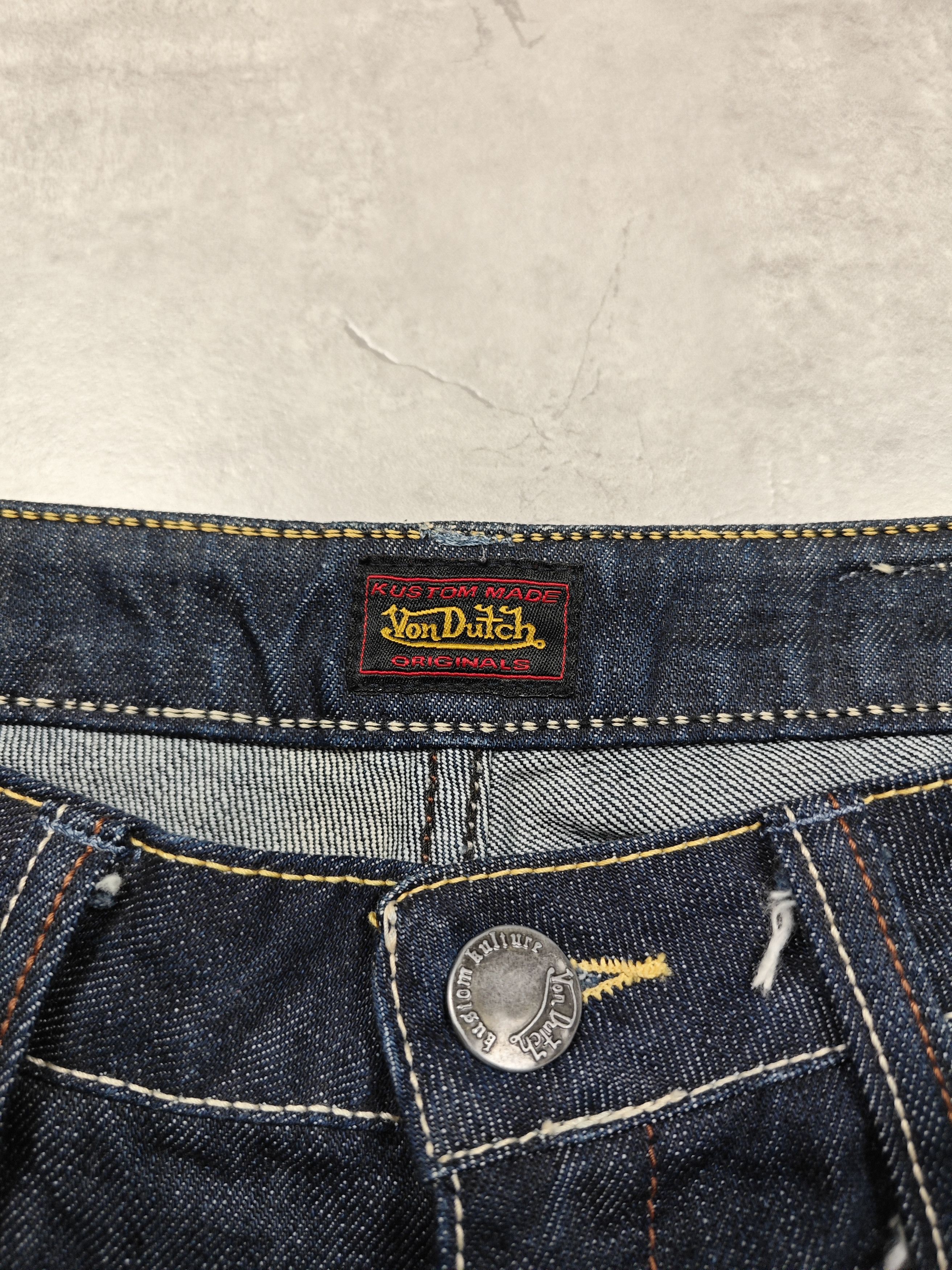 Von Dutch Von Dutch Vintage Y2K Jeans Size 27" / US 4 / IT 40 - 5 Thumbnail