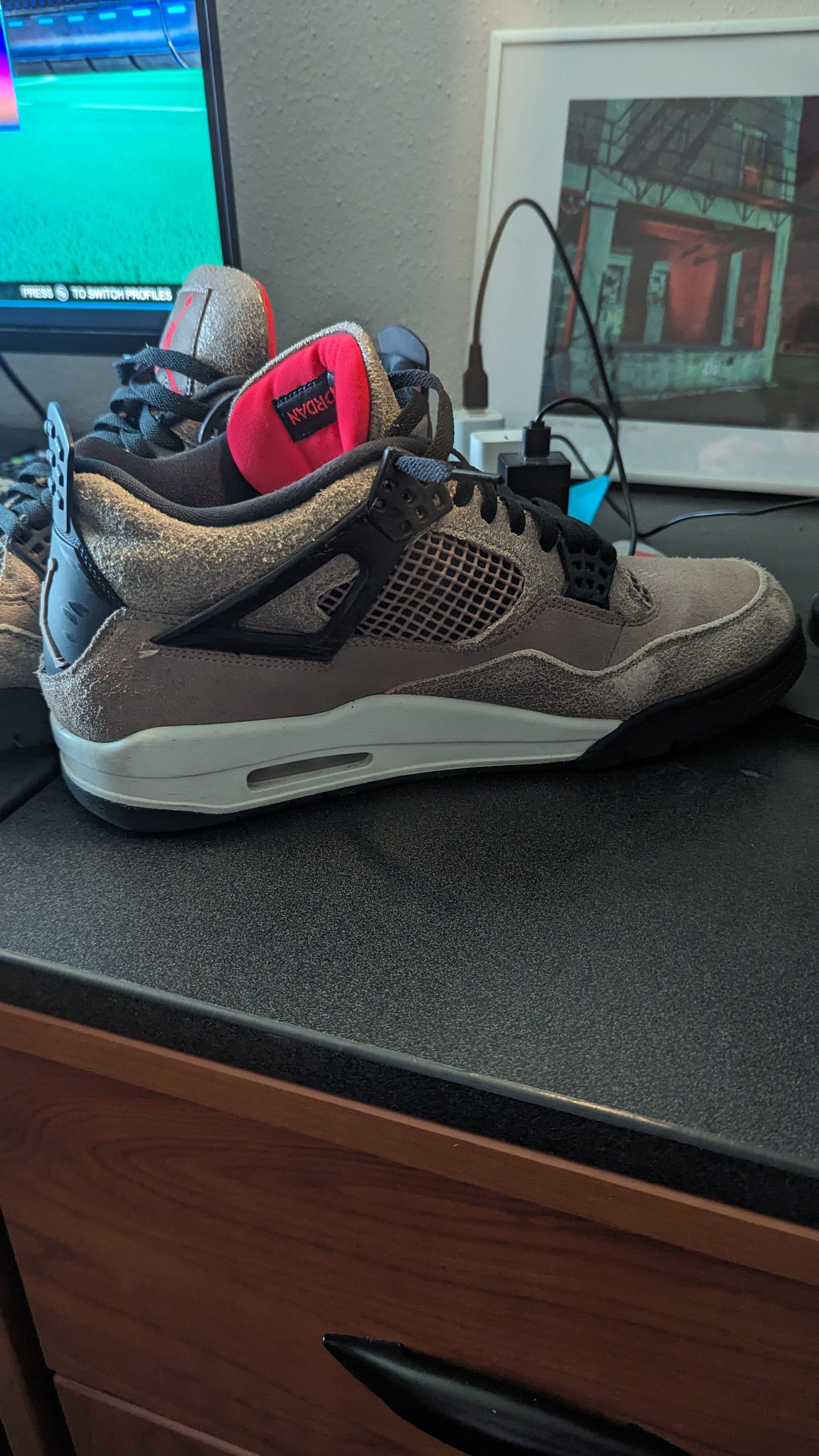 Jordan Brand Jordan 4 Taupe Haze Size US 11.5 / EU 44-45 - 5 Thumbnail