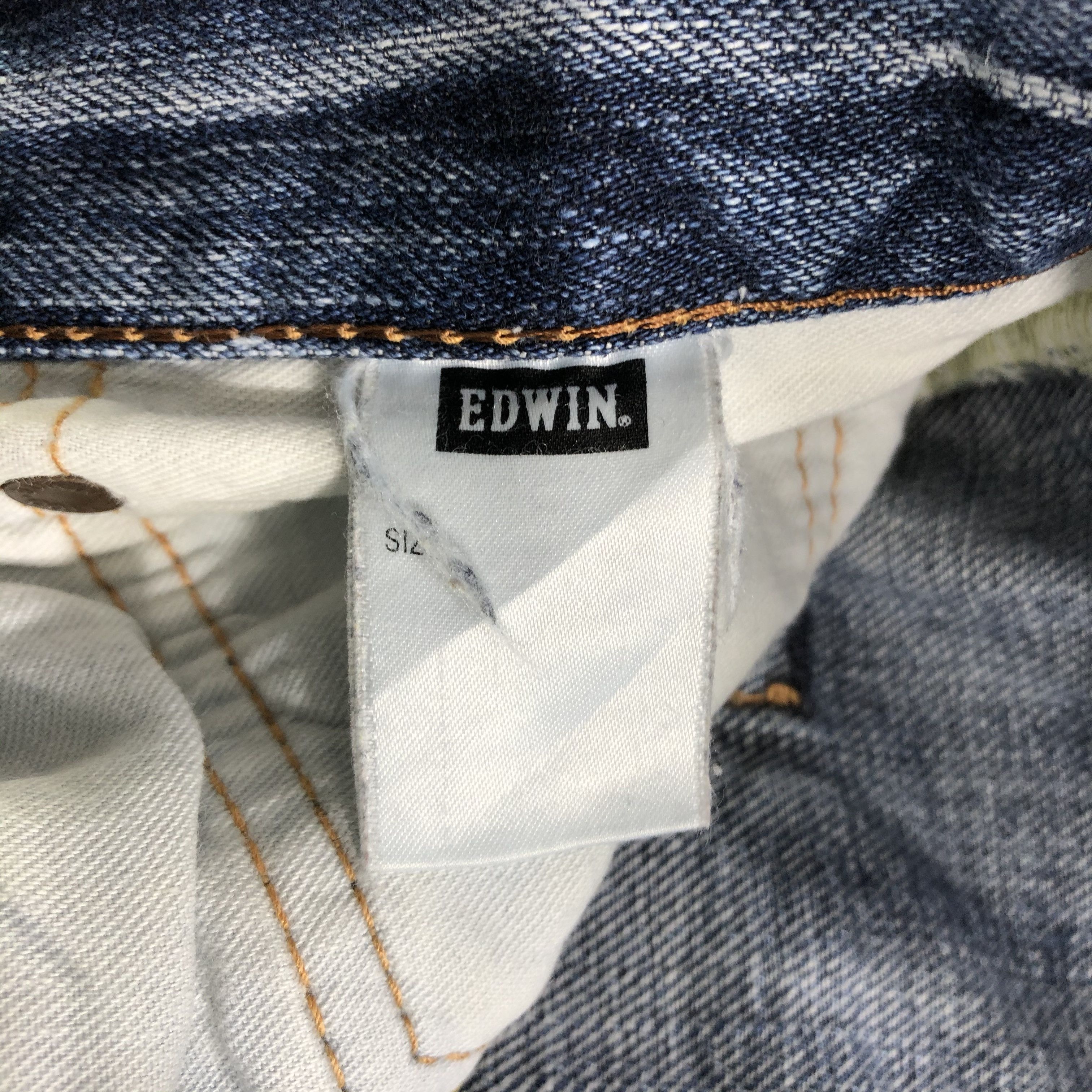 Edwin Vintage Blue Wash Edwin 505 Selvedge Jeans-JM3616 Size US 34 / EU 50 - 10 Thumbnail