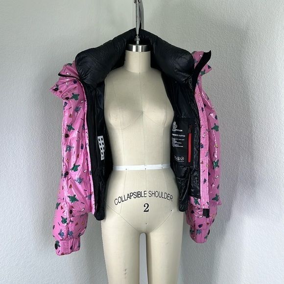 Moncler MONCLER GENIUS + 3 Moncler Grenoble Cropped Printed Quilted Size S / US 4 / IT 40 - 3 Thumbnail