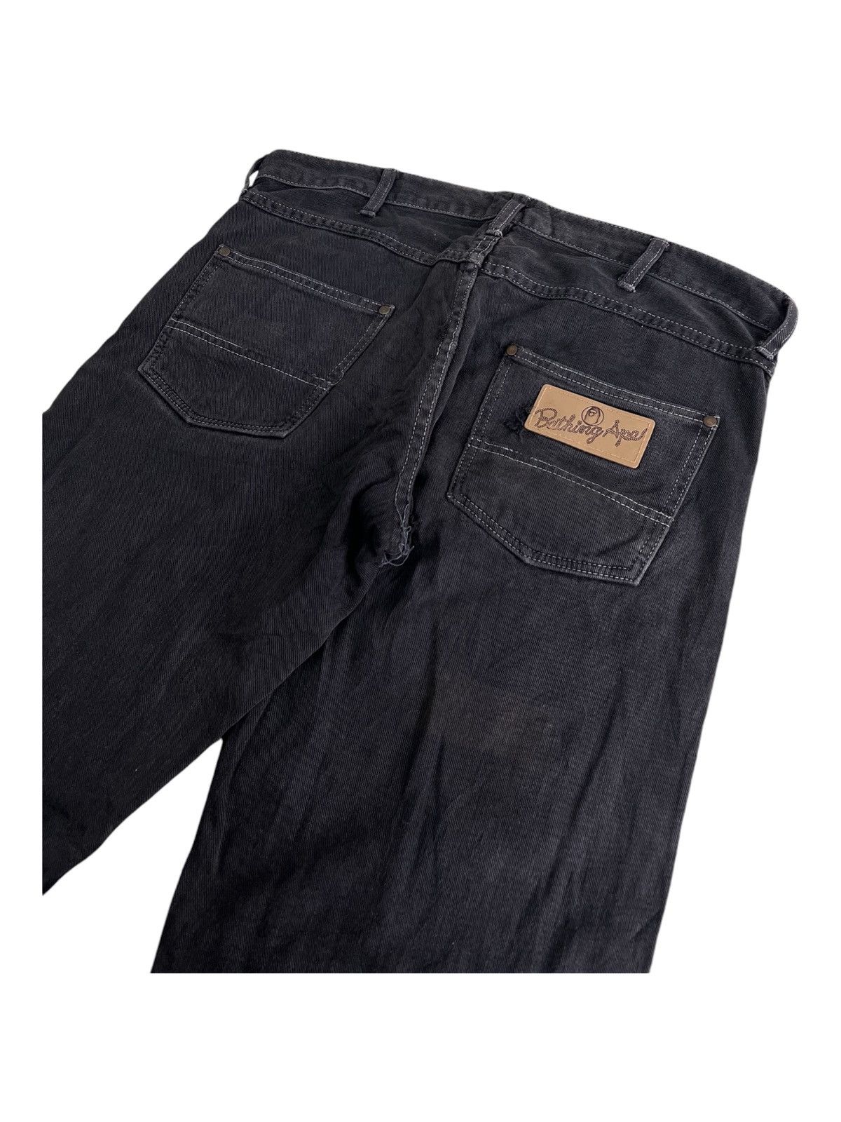 Bape Vintage A Bathing Ape Busy Work Baggy Oversized Jeans Denim Size US 34 / EU 50 - 1 Thumbnail