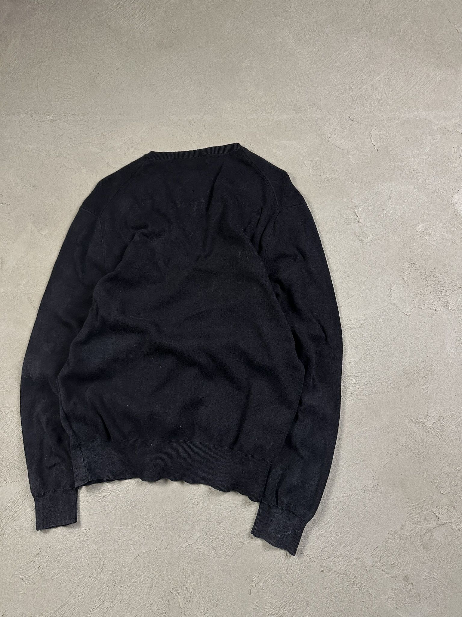 Polo Ralph Lauren Polo Ralph Lauren Logo Cotton V-neck Boxy Sweater Size US L / EU 52-54 / 3 - 11 Thumbnail