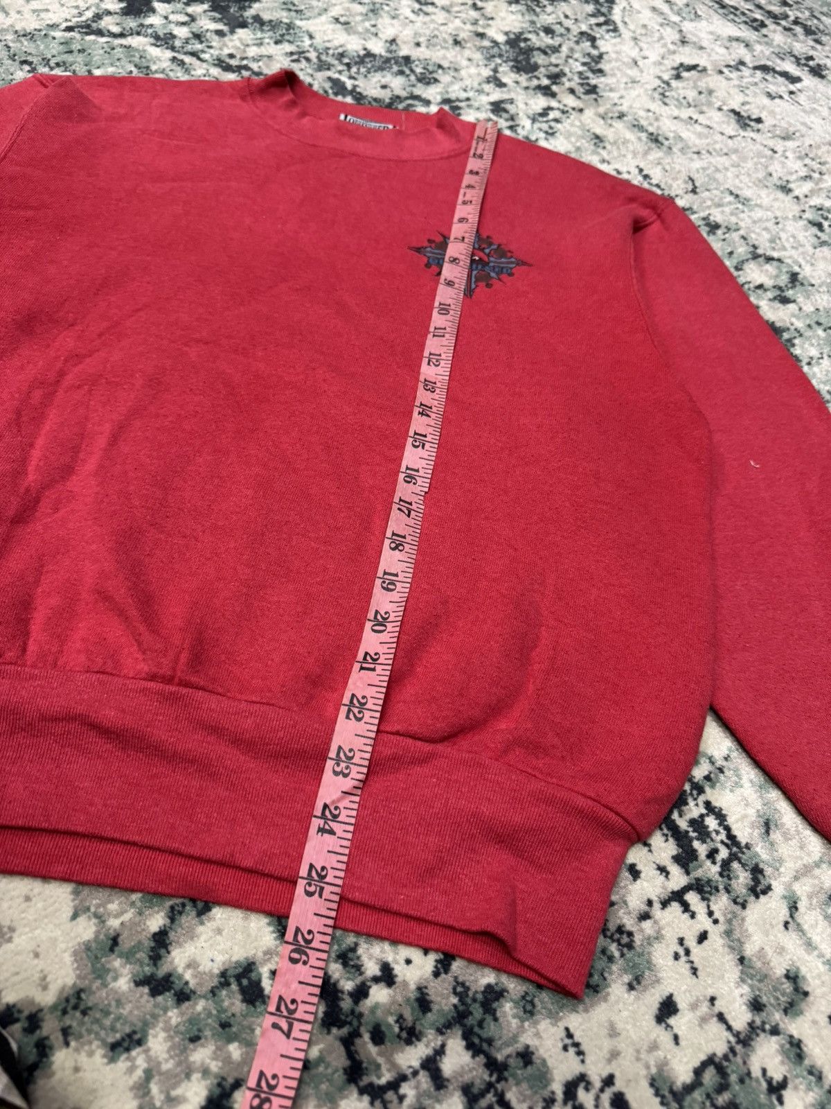 Quiksilver TRUE VINTAGE 1990s QUIKSILVER BIG PRINT SWEATSHIRT CREWNECK Size US M / EU 48-50 / 2 - 8 Thumbnail