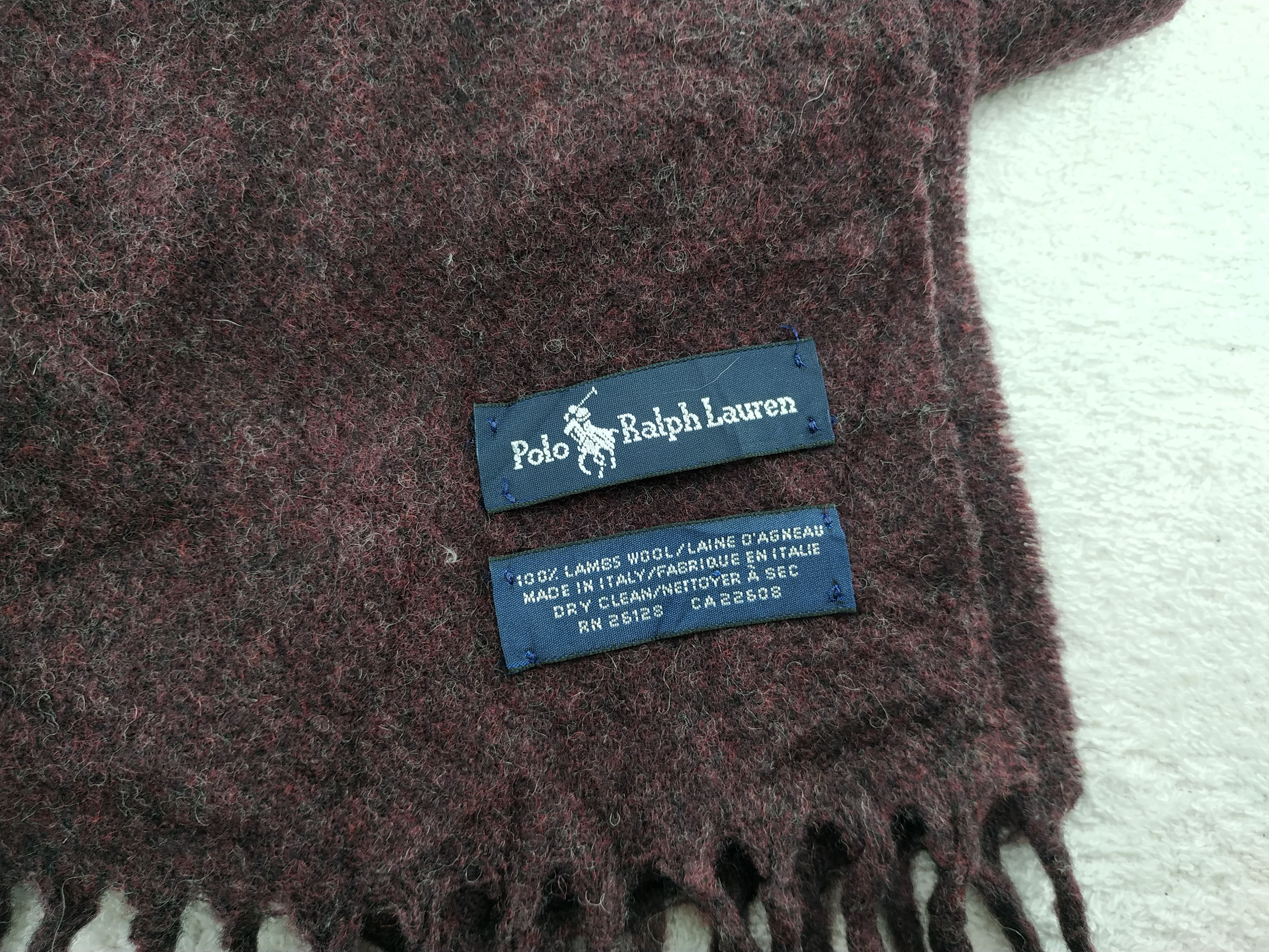 Polo Ralph Lauren Vintage Polo Ralph Lauren Scarf/Muffler/Neckwear MF030 Size ONE SIZE - 6 Thumbnail