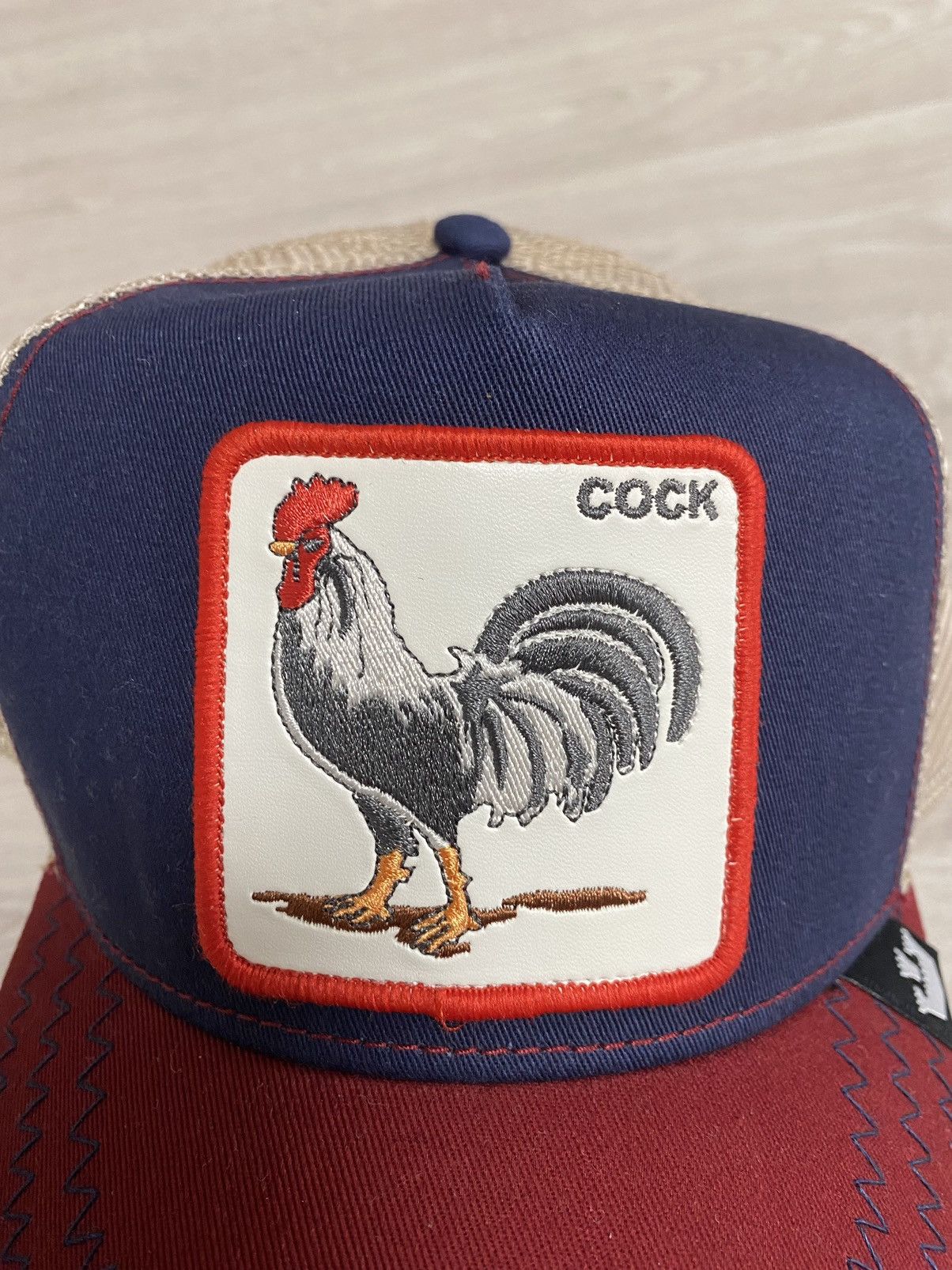 Goorin Bros. Goorin Bros The Farm Trucker The Cock Rooster Navy Hat New Size ONE SIZE - 3 Thumbnail