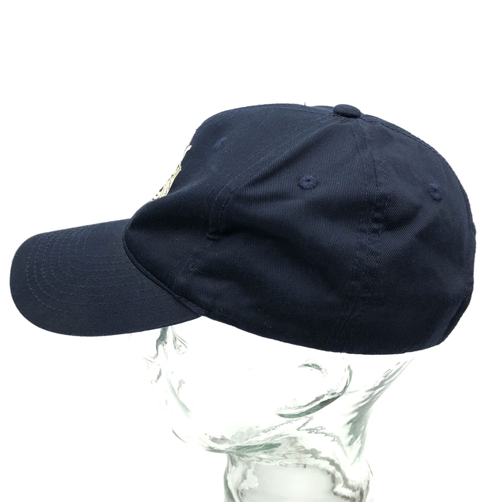 Vintage River Boat Discovery Hat Cap Strap Back Blue Fairbanks Alaska Base Ball Dad Boat Size ONE SIZE - 5 Thumbnail