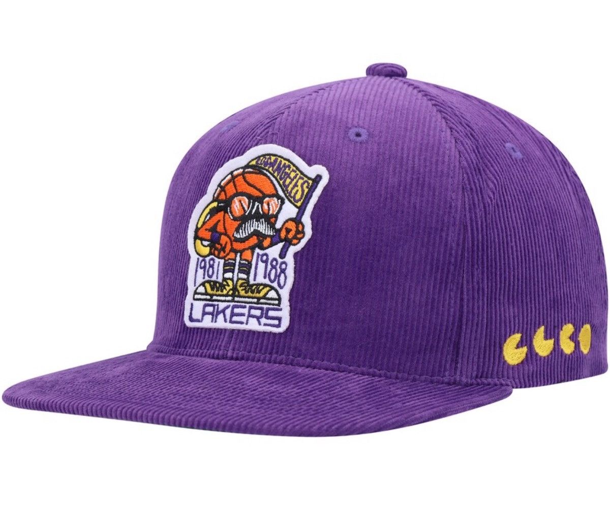 Mitchell & Ness Lakers, Kurt Rambis Mitchell Ness snapback corduroy Size ONE SIZE - 6 Thumbnail