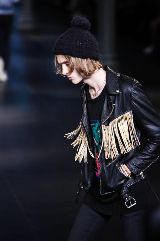Saint Laurent Paris SAINT LAURENT PARIS BY HEDI SLIMANE 16SS PYTHON LEATHER JKT Size US S / EU 44-46 / 1 - 8 Thumbnail