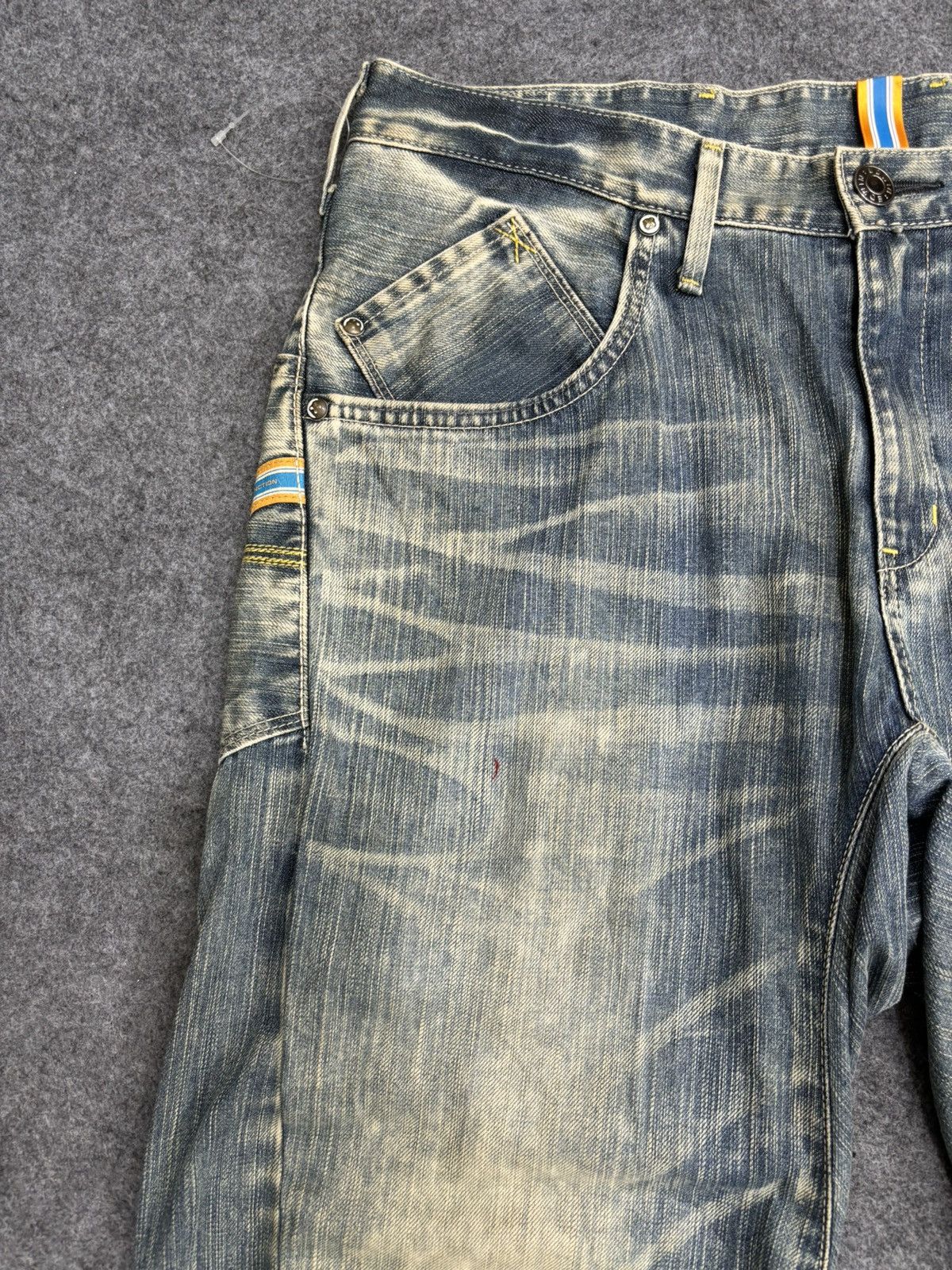 Edwin 💥EFunction💥Edwin Wide Curve Aging Style Denim F577 Size US 33 - 4 Thumbnail