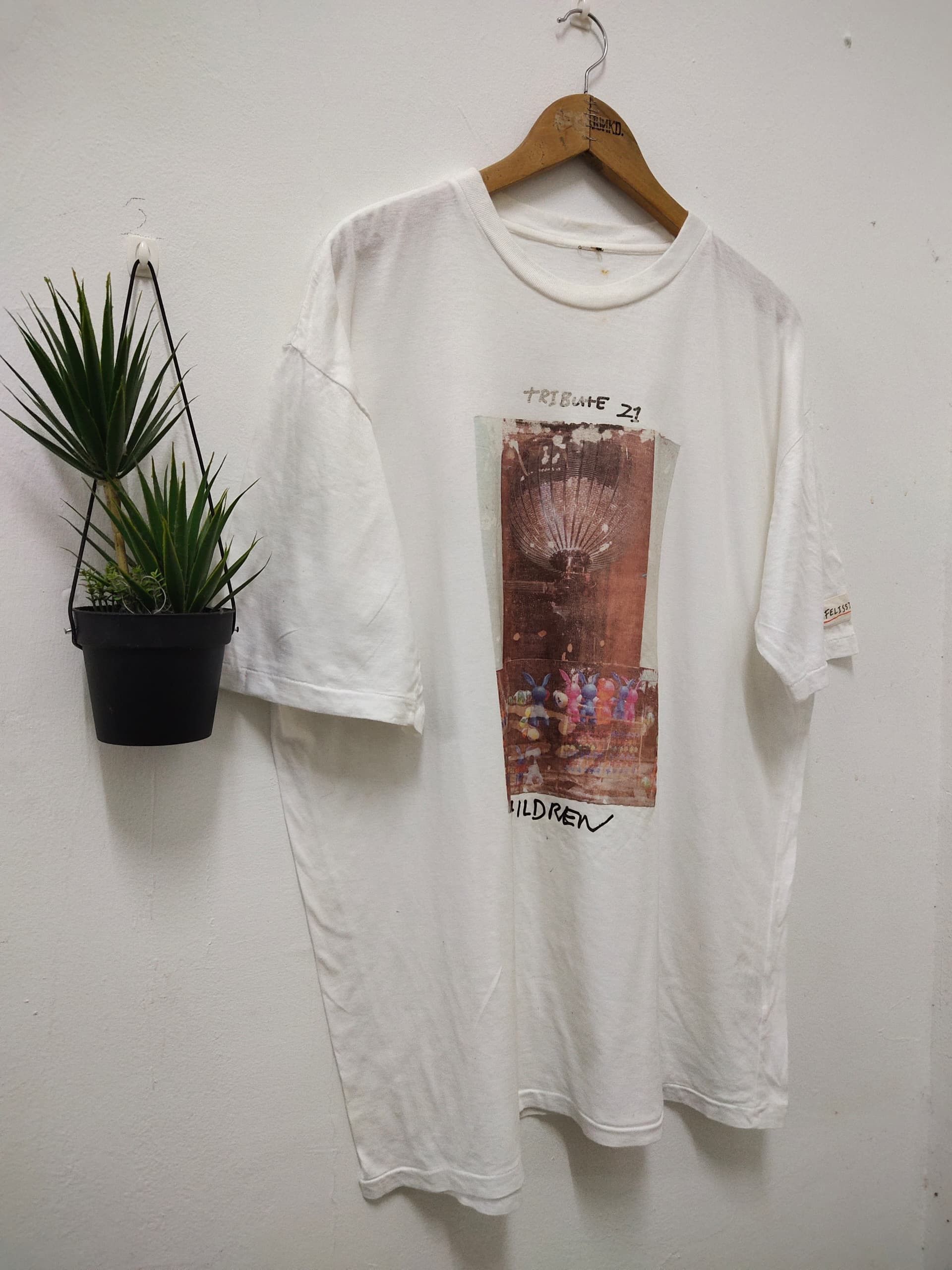 Vintage Vintage 80s 90s Robert Rauschenberg pop art Graphic Size US XL / EU 56 / 4 - 2 Thumbnail