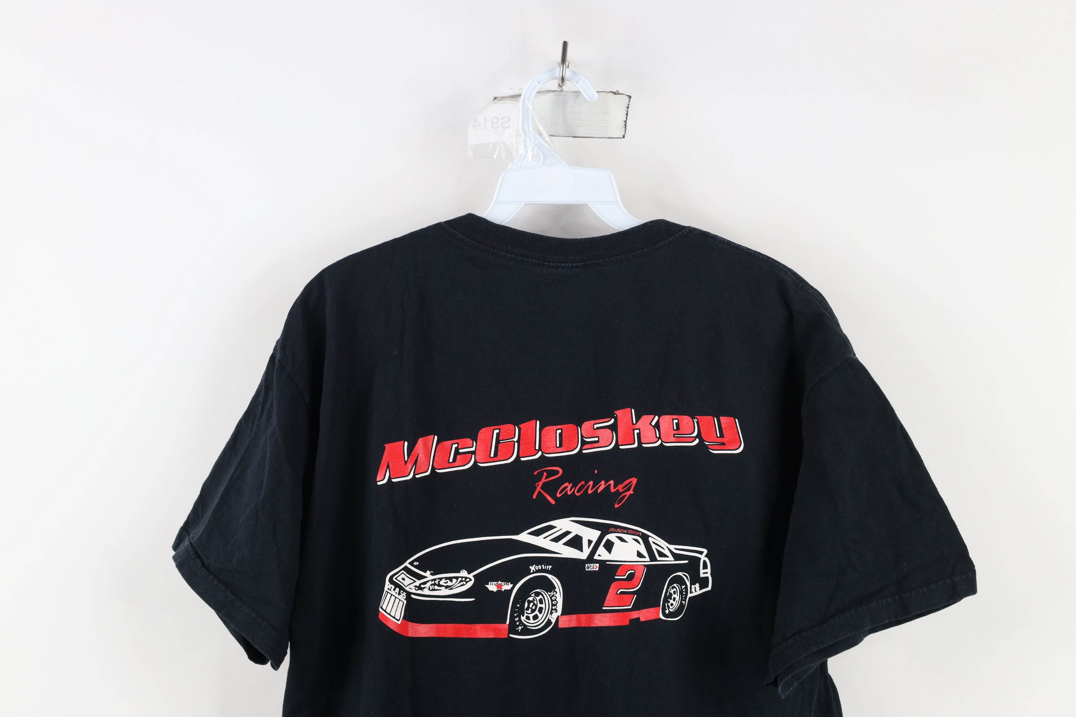 Vintage Vintage Y2K Streetwear McCloskey Racing Short Sleeve T-Shirt Size US L / EU 52-54 / 3 - 14 Thumbnail