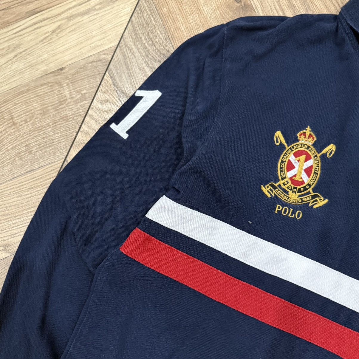 RRL Ralph Lauren Polo Ralph Lauren Vintage Regby Golf Sweatshirt 00S L Size US L / EU 52-54 / 3 - 5 Thumbnail