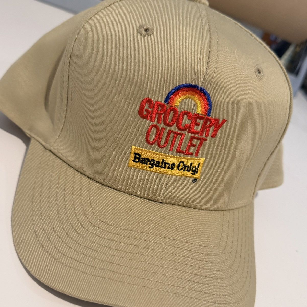 Otto Vintage Grocery Outlet Bargain Market Hat 90s Snap Back Size ONE SIZE - 2 Thumbnail