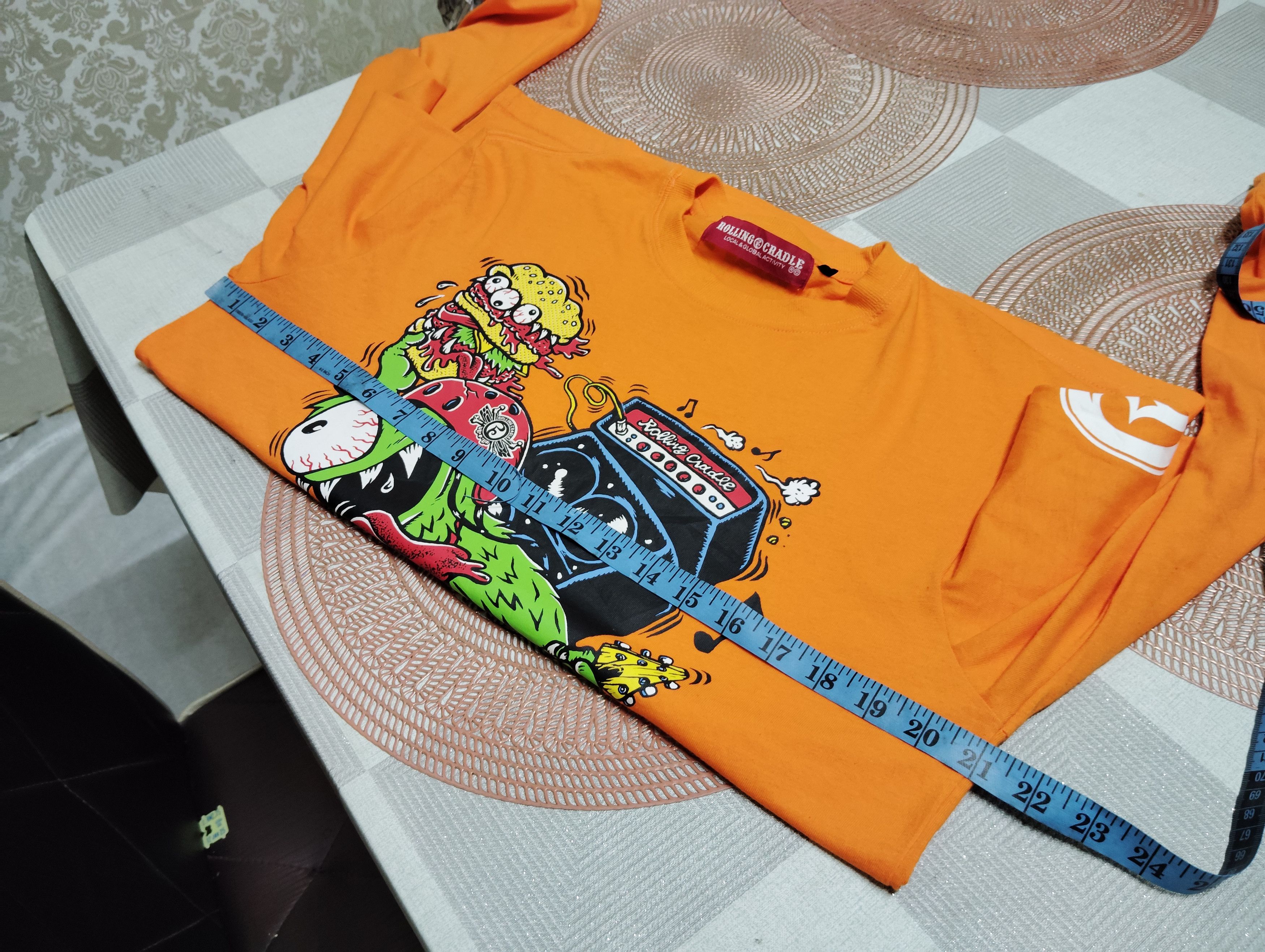Other ROLLING CRADLE SKATEBOARDING T-SHIRT Size US L / EU 52-54 / 3 - 4 Thumbnail