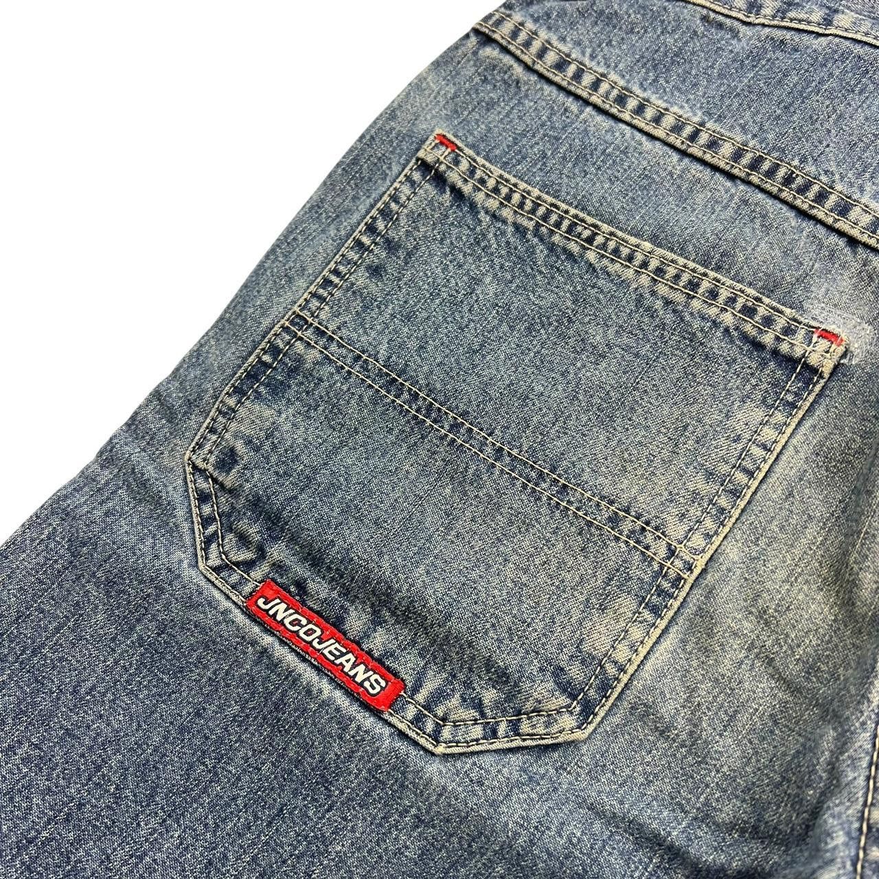 JNCO Vintage Jnco Crown Baggy Denim Shorts / Jorts - Waist: 30” Size US 30 / EU 46 - 4 Thumbnail