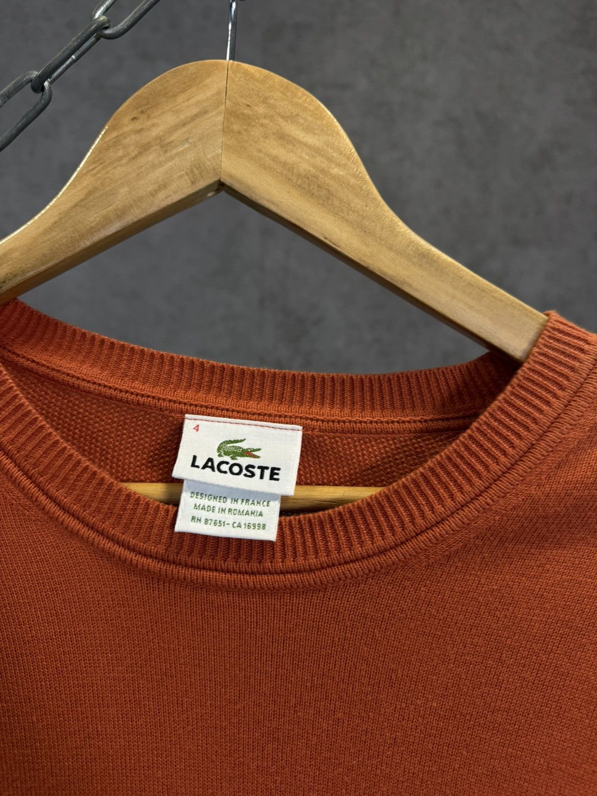 Designer × Lacoste Lacoste designer logo sweater Size US M / EU 48-50 / 2 - 5 Thumbnail