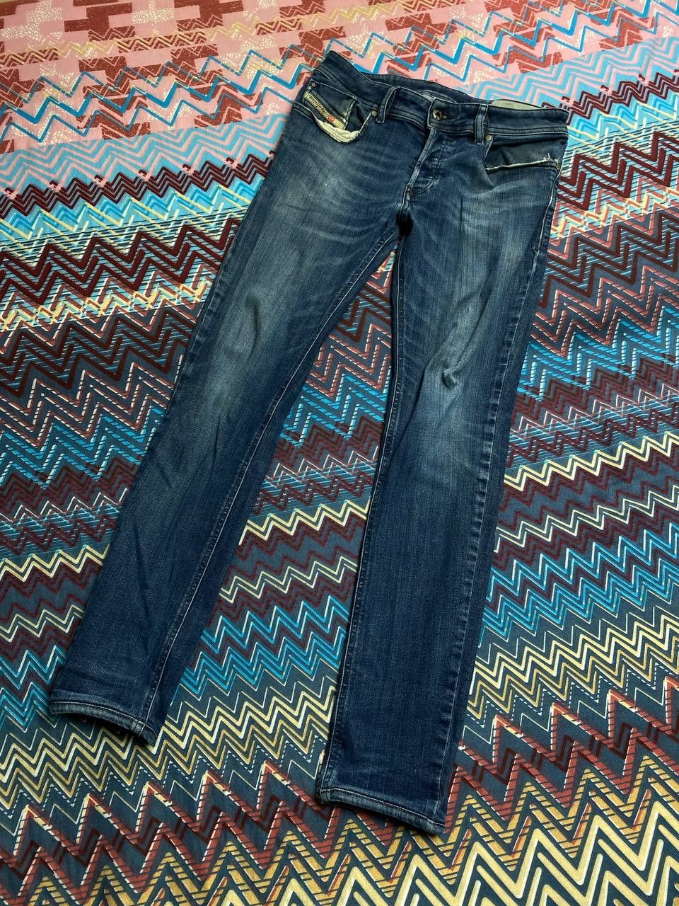 Diesel × Vintage Vintage Diesel TROXER Y2K Avant Garde Jeans Size US 28 / EU 44 - 17 Thumbnail