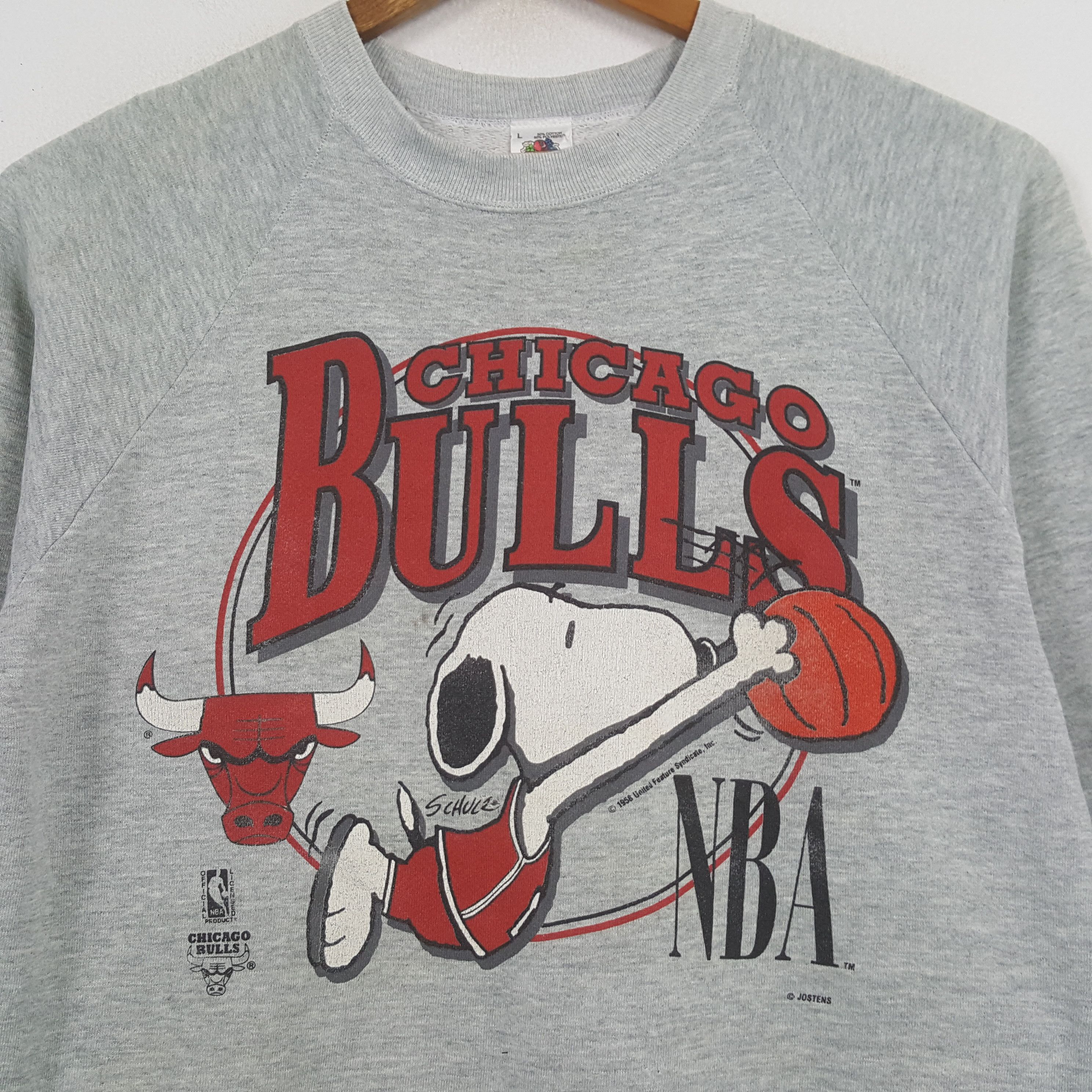 NBA × Vintage Vintage BULLS CHICAGO Nba Basketball Sweatshirt C292N13 Size US M / EU 48-50 / 2 - 2 Thumbnail