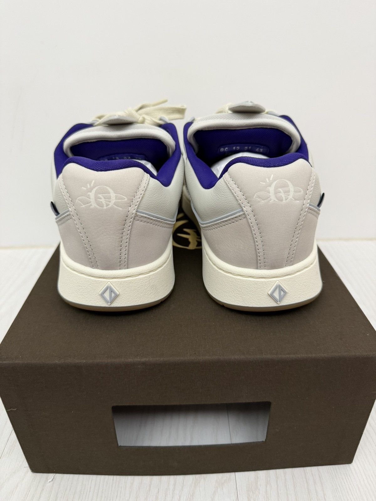 Dior × Travis Scott Dior B713 Cactus Jack Travis Scott Cream Purple Shoes Size US 10 / EU 43 - 6 Thumbnail
