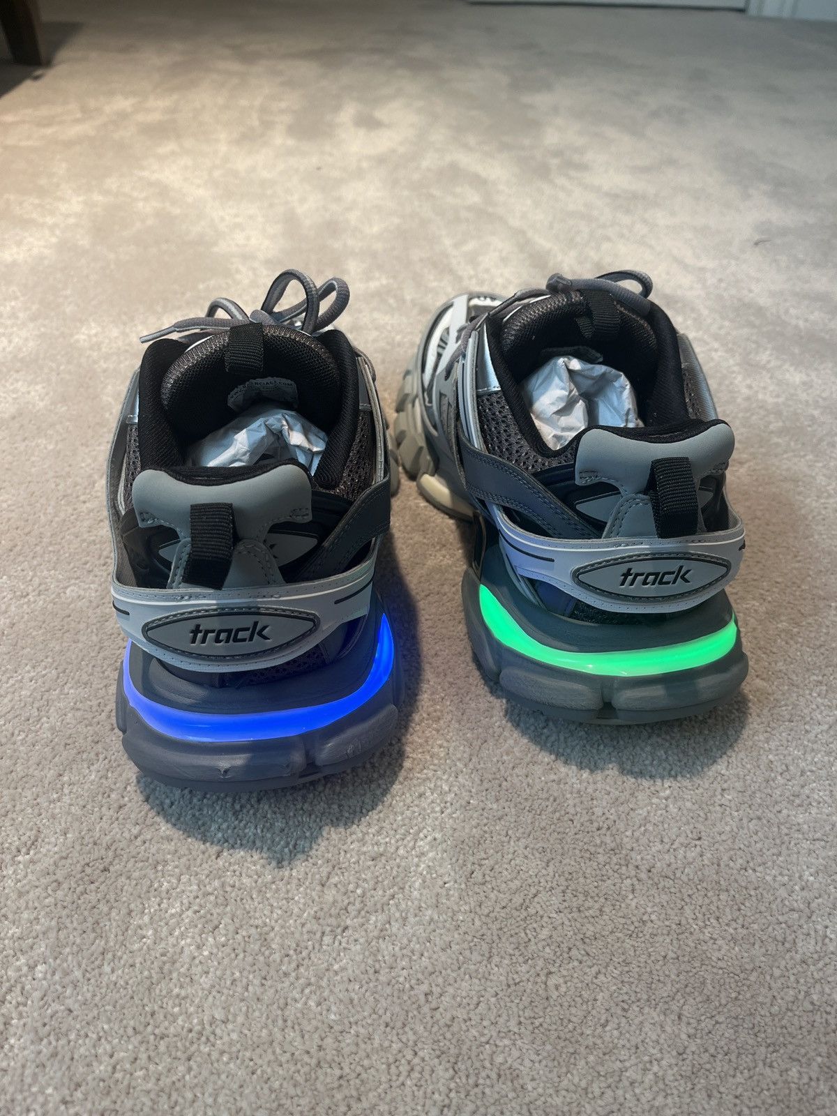 Balenciaga BALENCIAGA LED TRACKS Size US 7 / EU 40 - 5 Thumbnail