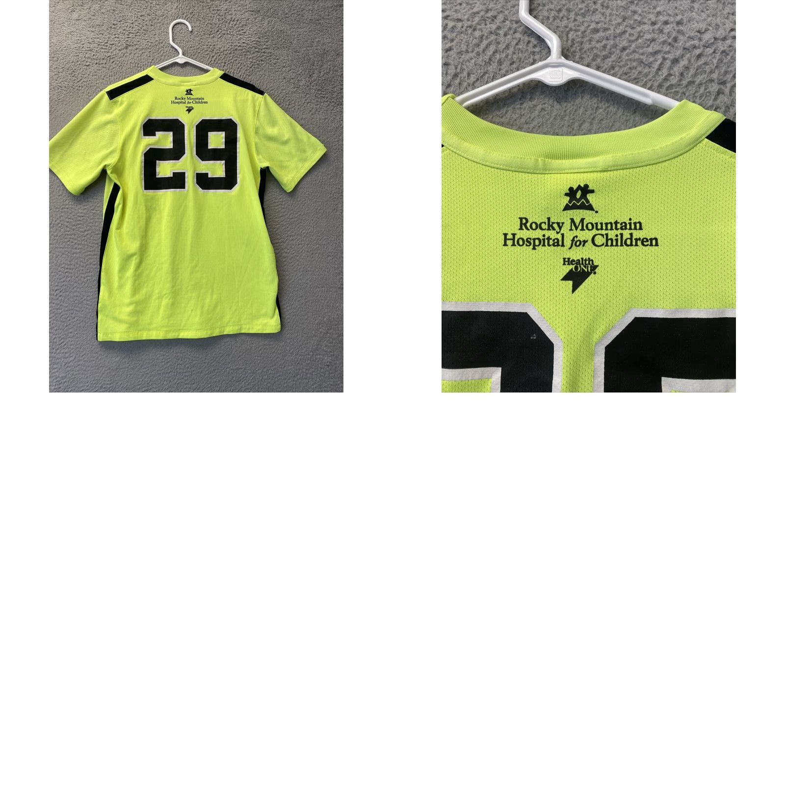 Nike Nike Dri-Fit Football Soccer Mens Size M Yellow Jersey Athletic T-Shirt Short Sleeve Standard Regular Adult/114-31 Size US M / EU 48-50 / 2 - 8 Thumbnail