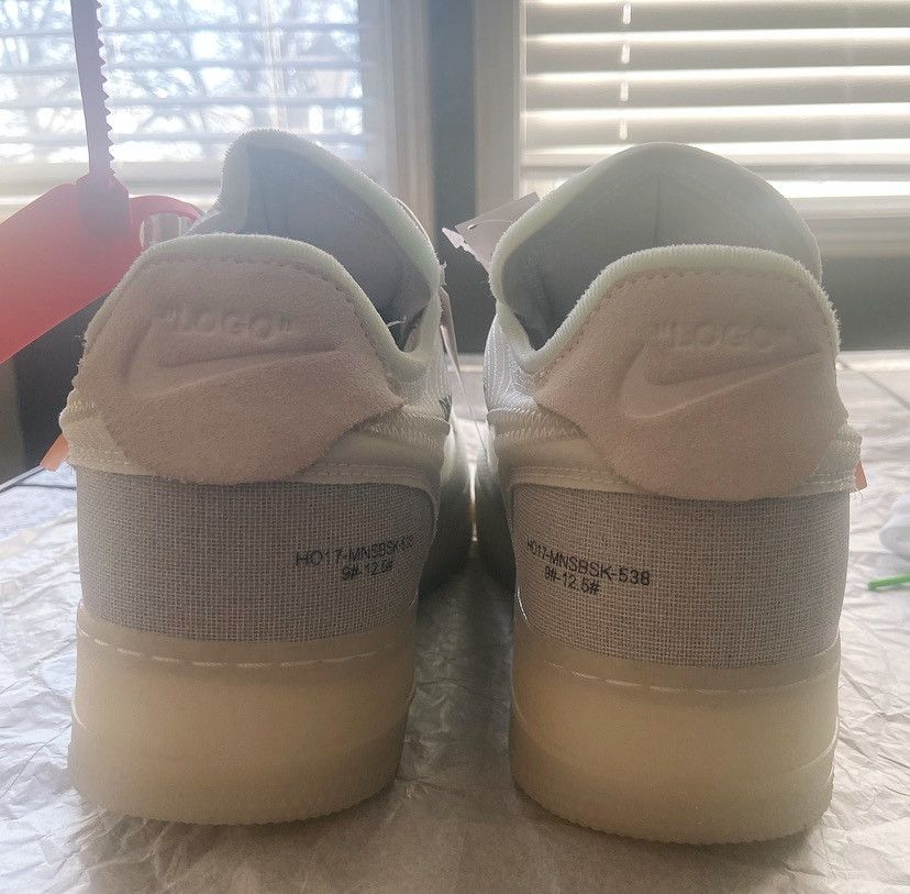 Nike Nike Off-White Air Force 1 (The Ten) Size US 12 / EU 45 - 6 Thumbnail