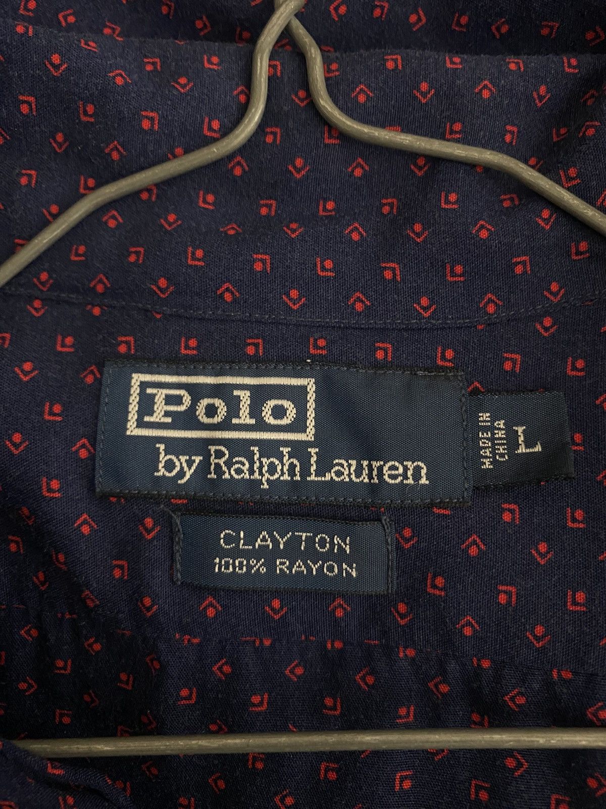 Polo Ralph Lauren Polo Ralph Lauren Short Sleeve Shirt Clayton Rayon vintage Size US L / EU 52-54 / 3 - 2 Thumbnail