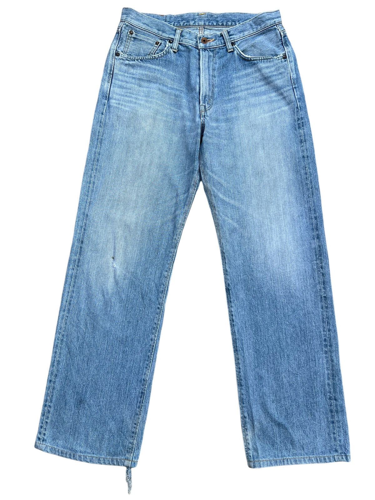 Edwin Vintage Edwin 505z Selvedge Wide Denim Jeans 33x32 Size US 33 - 1 Thumbnail