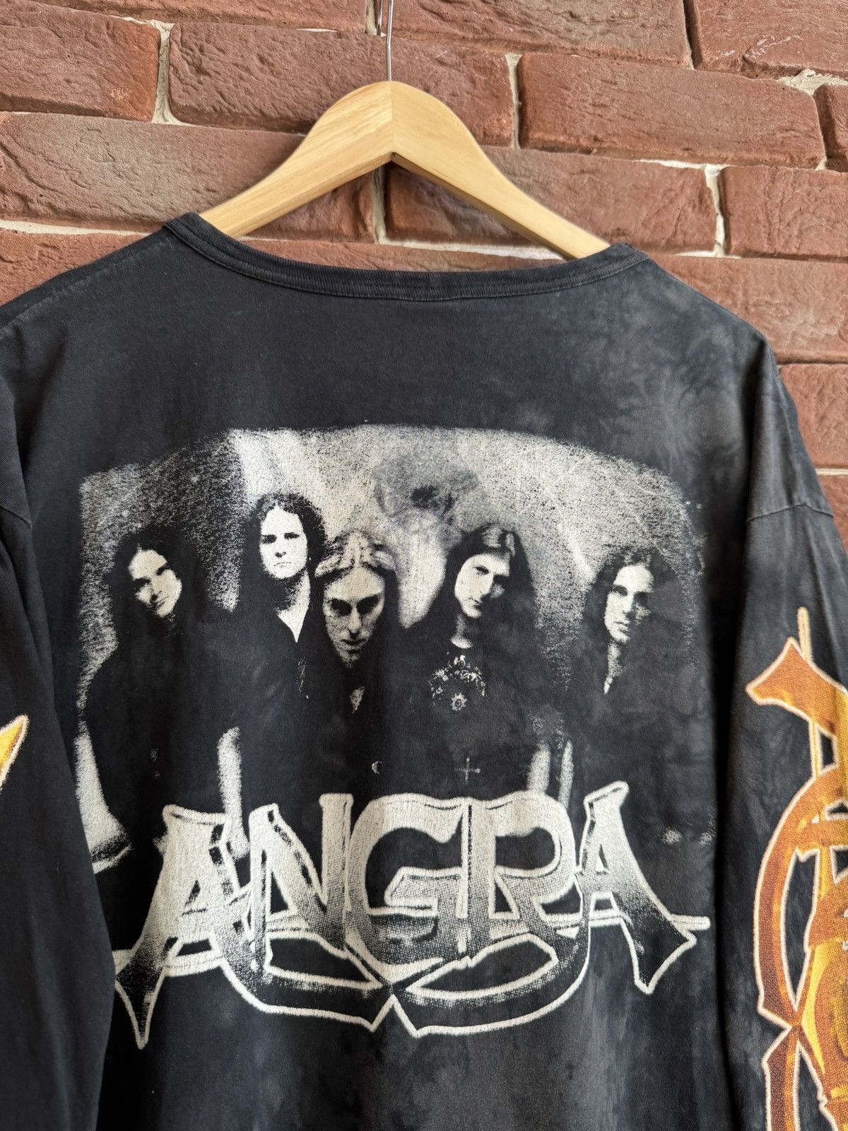 Band Tees Vintage 00s Angra temple of shadows power Metal Band Tshirt Size US M / EU 48-50 / 2 - 5 Thumbnail