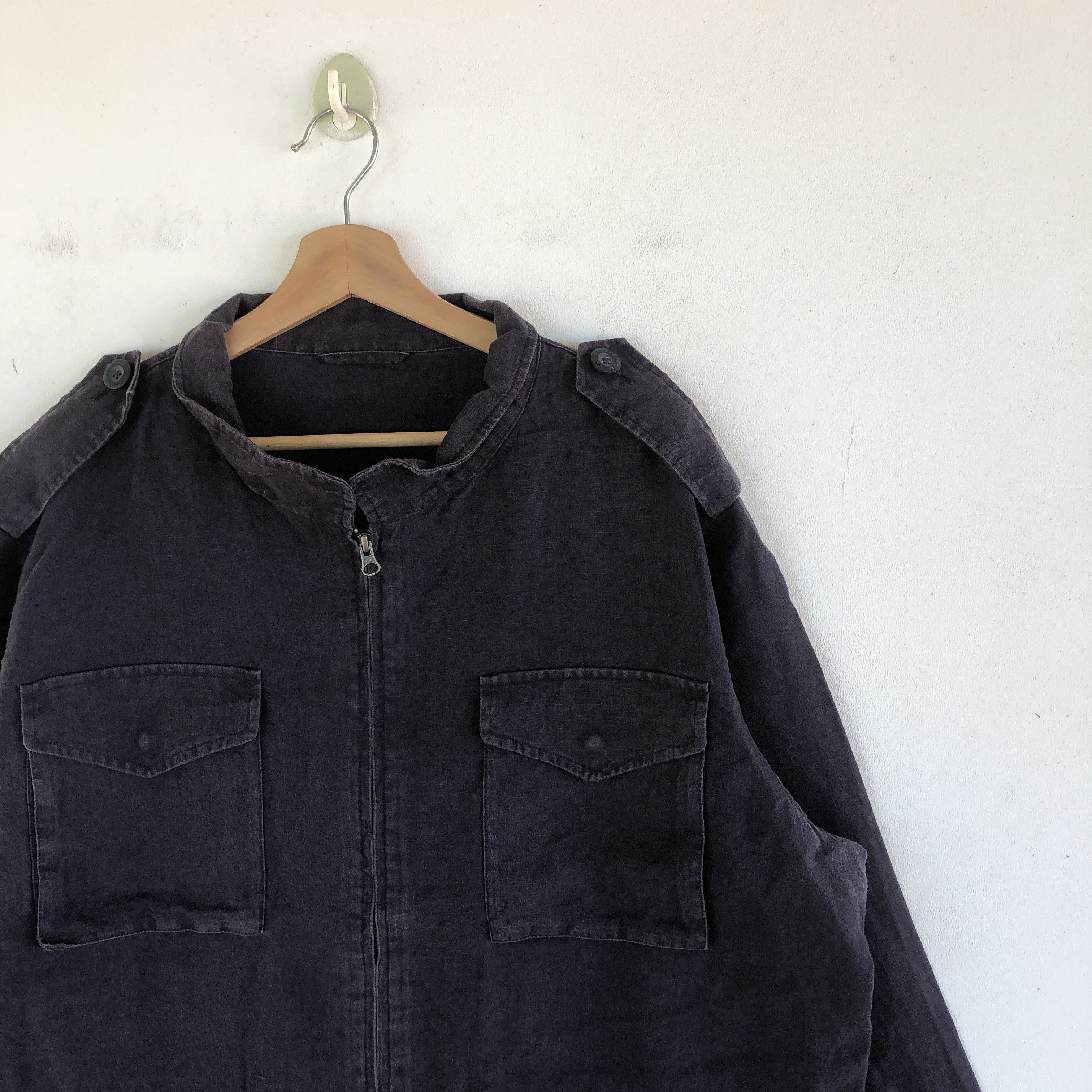 Eddie Bauer Vintage 90s Eddie Bauer Bondage Chore Jacket Size US L / EU 52-54 / 3 - 3 Thumbnail