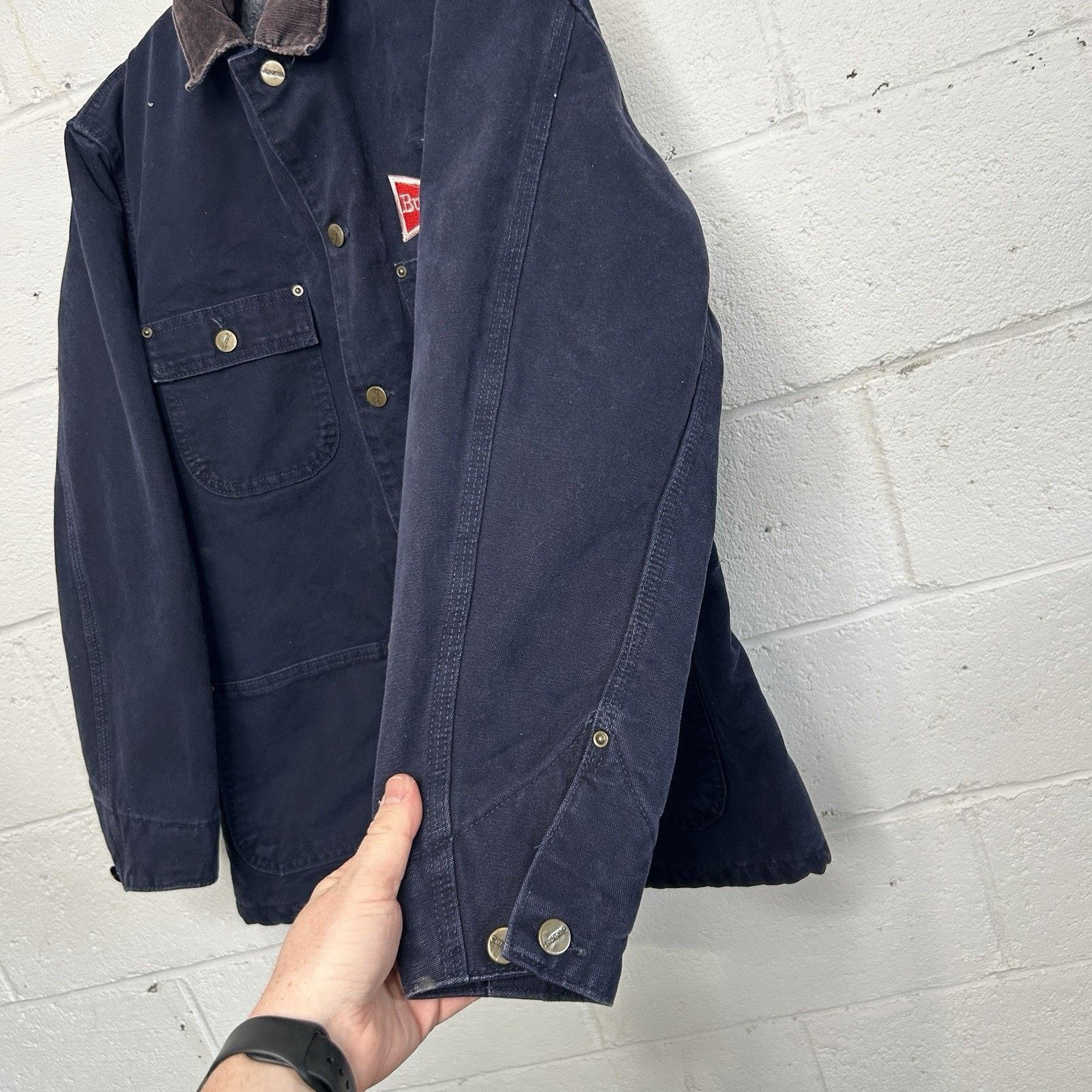 Carhartt Vintage Carhartt Blanket-Lined Chore Coat “Midnight Blue” Size US S / EU 44-46 / 1 - 9 Thumbnail
