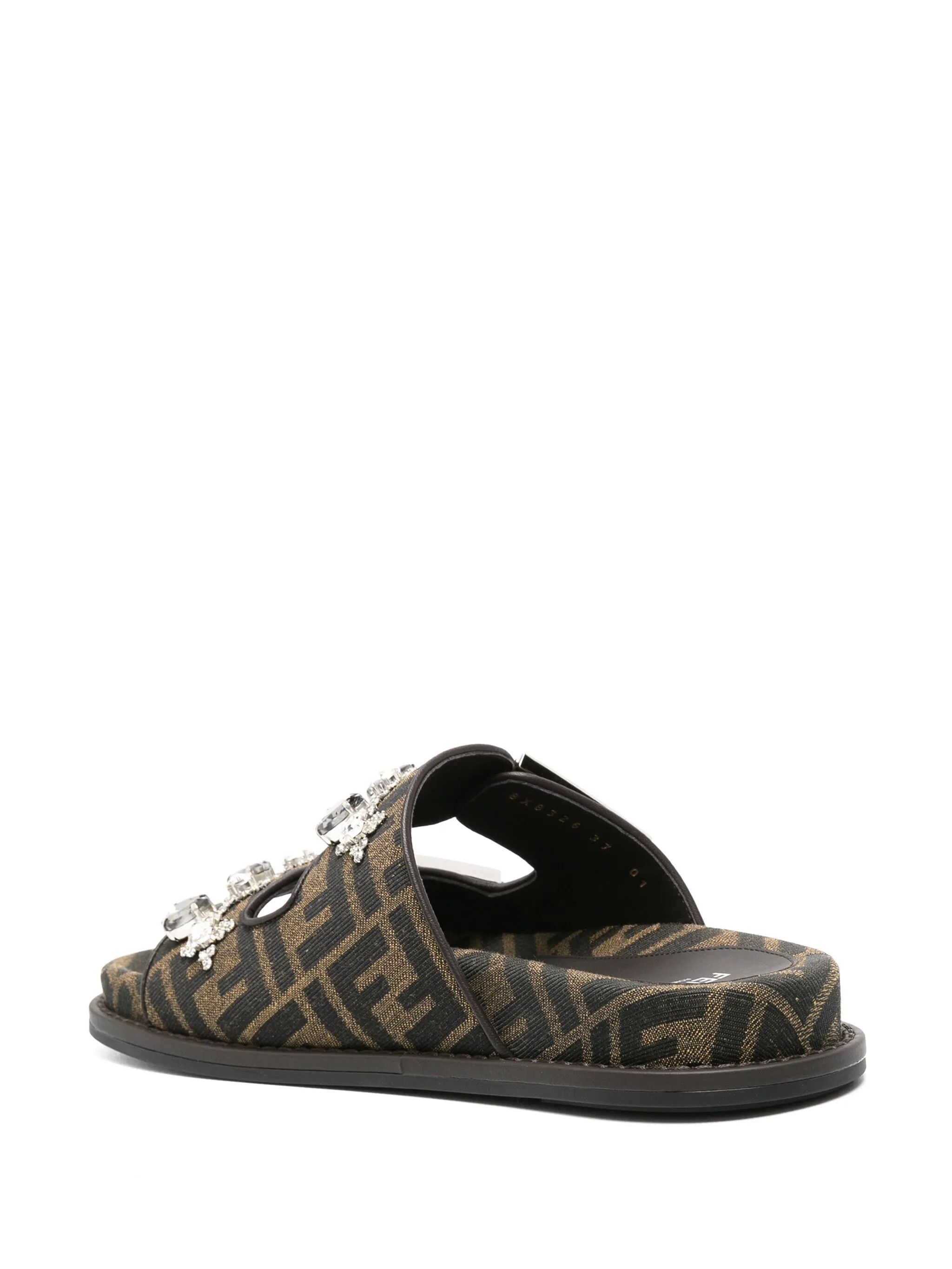 Fendi o1s1wg110425 Slides in Black Size US 9 / IT 39 - 4 Thumbnail