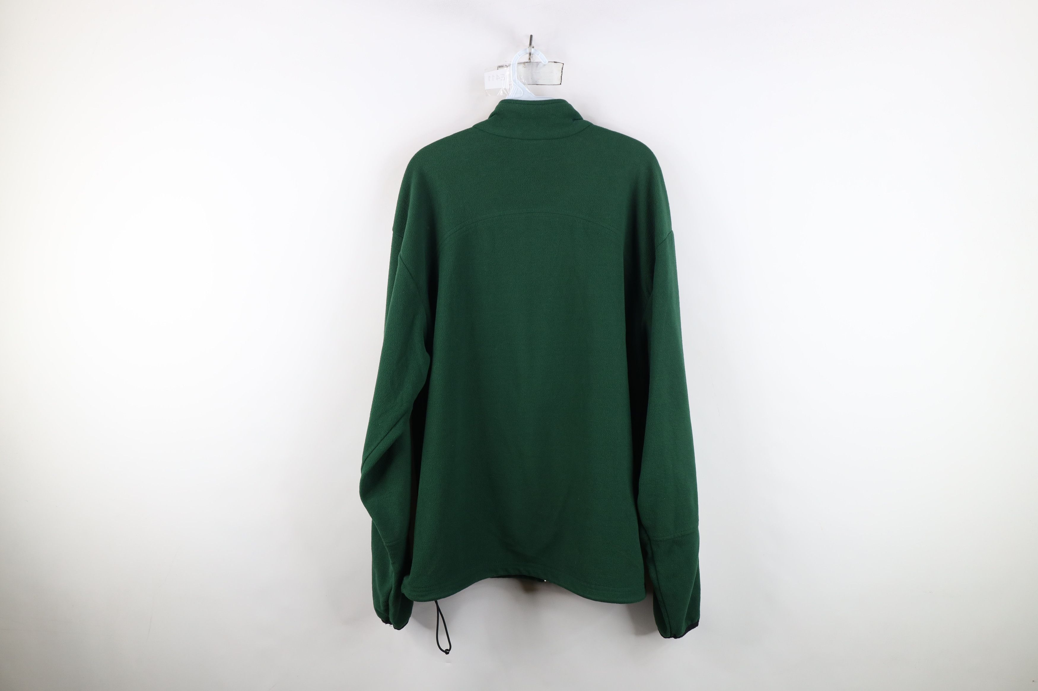 Adidas Vintage Adidas Dame University Full Zip Fleece Jacket Green Size US L / EU 52-54 / 3 - 14 Thumbnail
