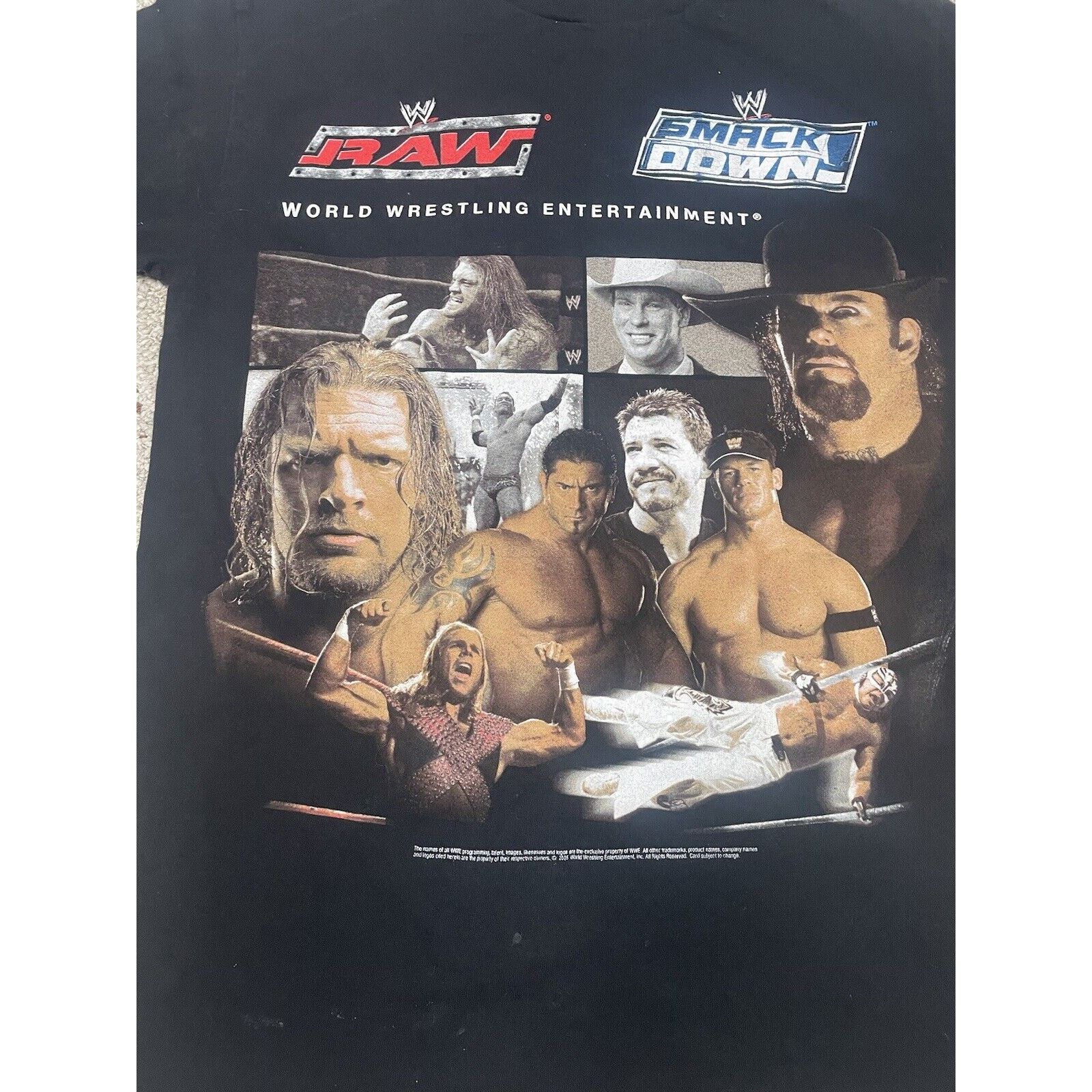 WWE WWE WrestleMania 21 Smackdown Vs Raw S Nov 2005 Size US S / EU 44-46 / 1 - 2 Thumbnail