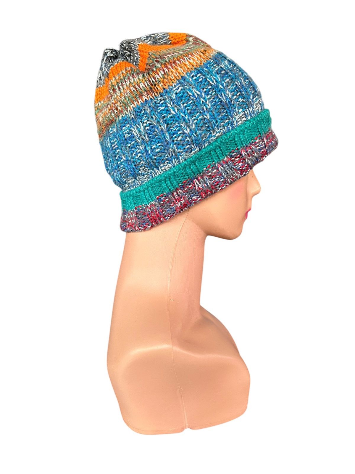 Japanese Brand × Kapital × Vintage Crochet Knitted Handmade Beanie Hats Size ONE SIZE - 2 Thumbnail