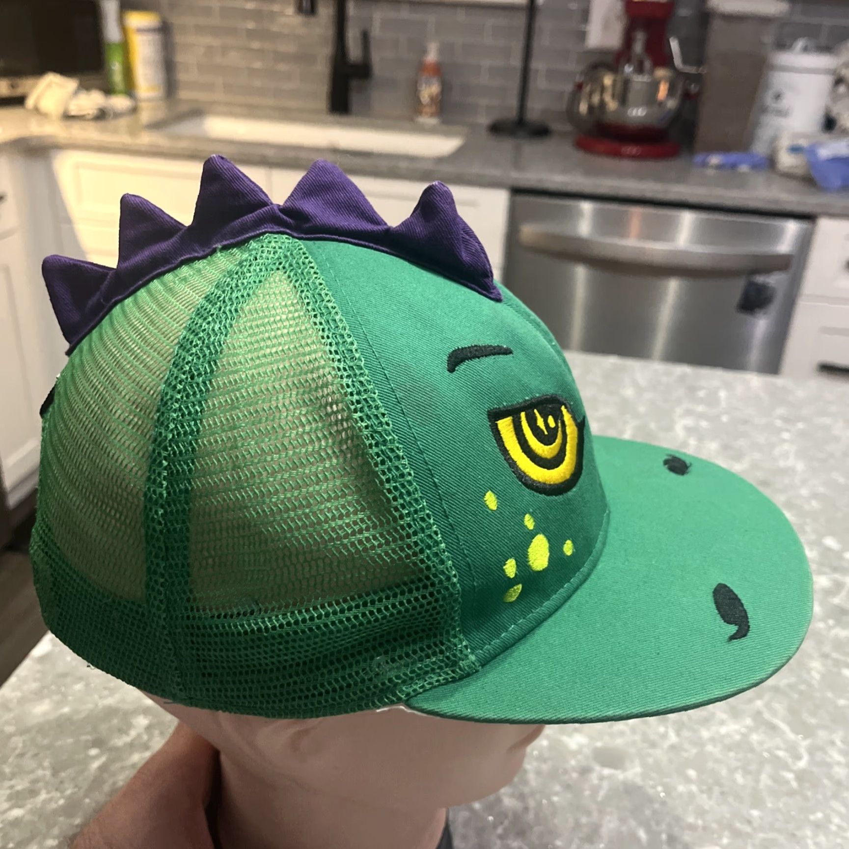 Vintage VINTAGE AMBL Dragon Dinosaur Rare Trucker Baseball Hat Cap Adjustable Size ONE SIZE - 6 Thumbnail