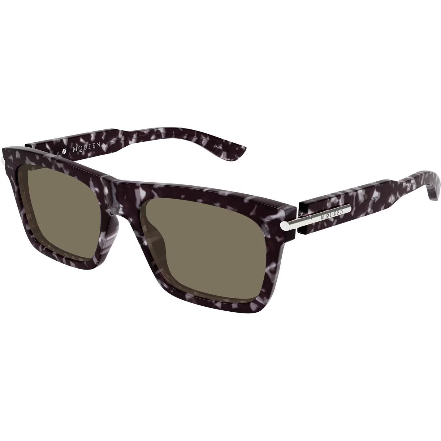 Alexander McQueen o1g2r1mq0326 Size: OS / Oversized Sunglasses in Havana Size ONE SIZE - 2 Thumbnail