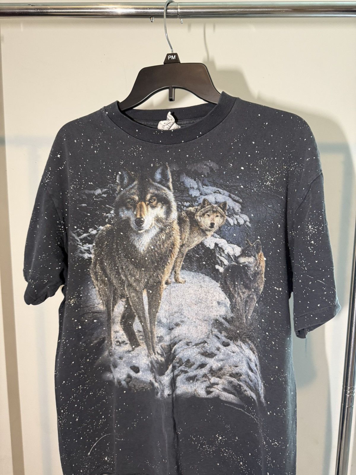 Vintage Vintage Wolf Tee Snowy Size US L / EU 52-54 / 3 - 1 Thumbnail