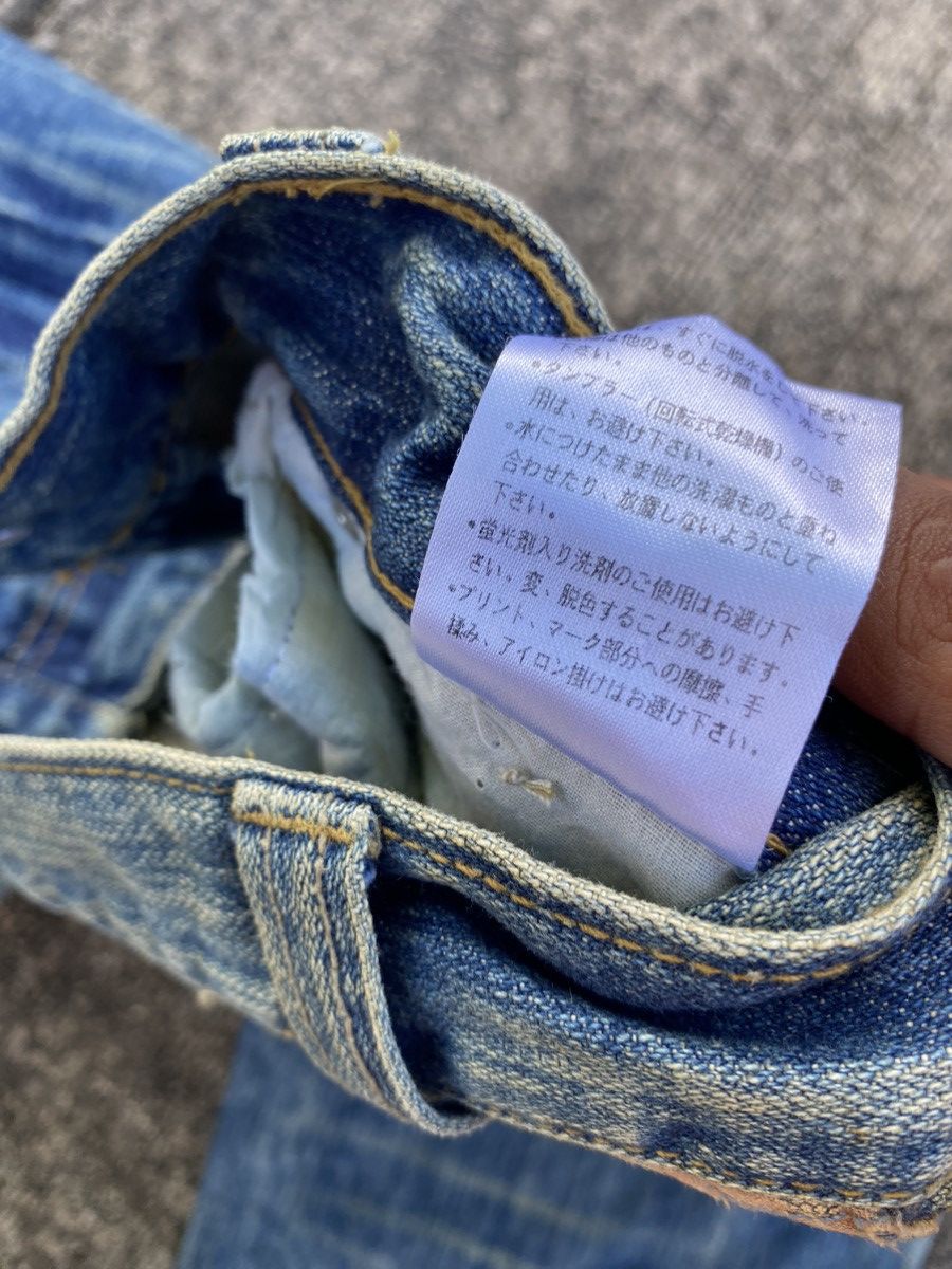 Japanese Brand Vintage Embroidery Sukarjan Denim -Look like Kurakuri Design Size US 31 - 11 Thumbnail